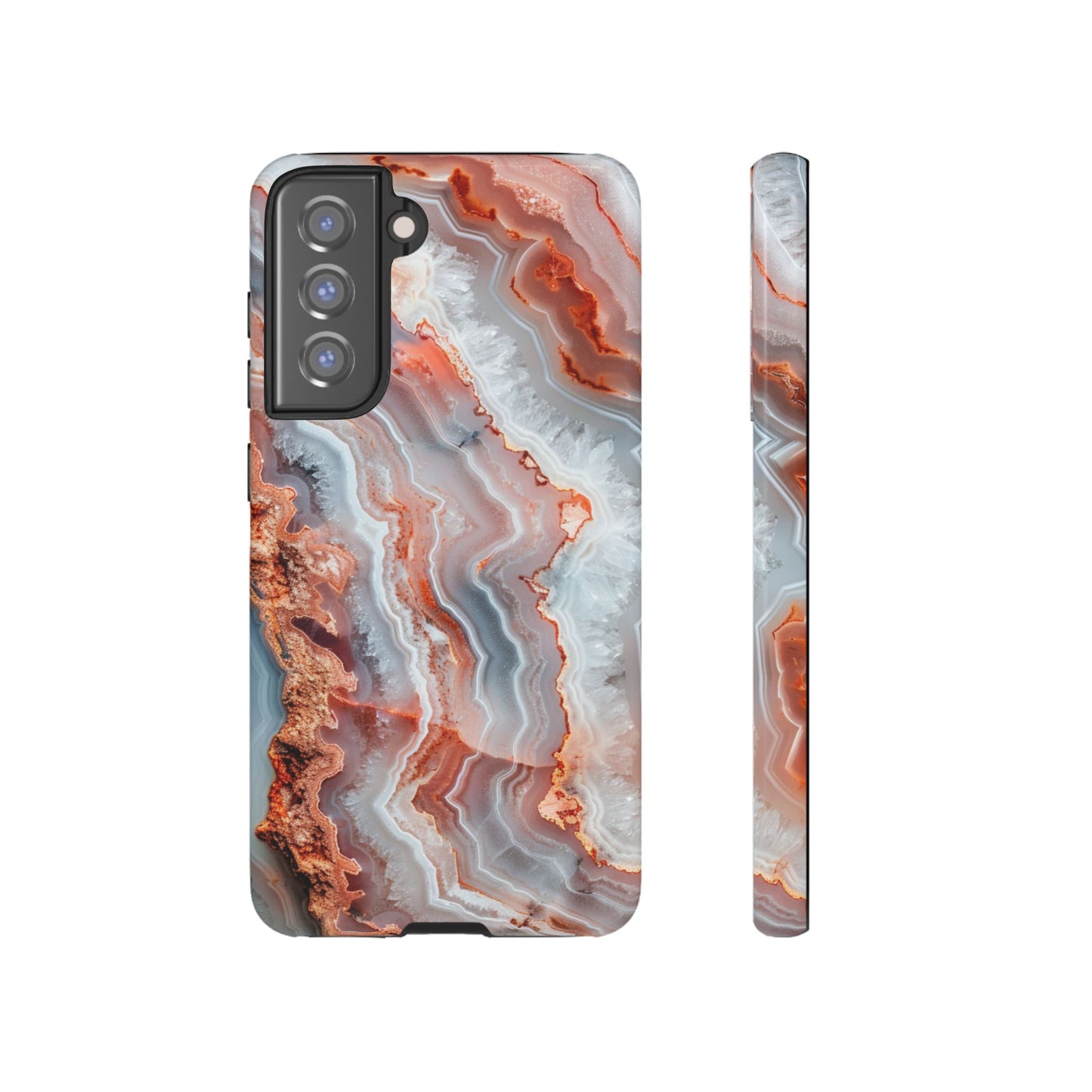 Rose Agate Currents – Tough Samsung Galaxy Case