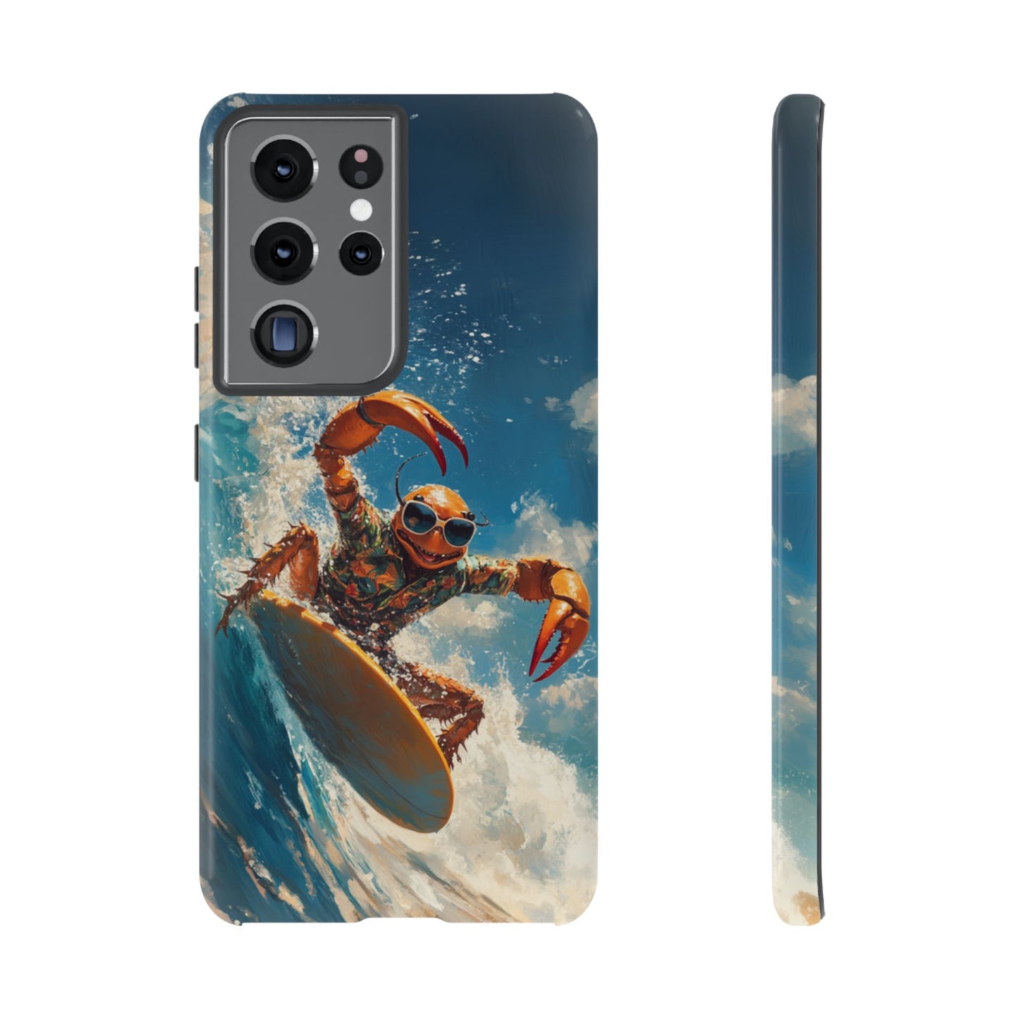 Surfing Crab - Tough Samsung Galaxy Case