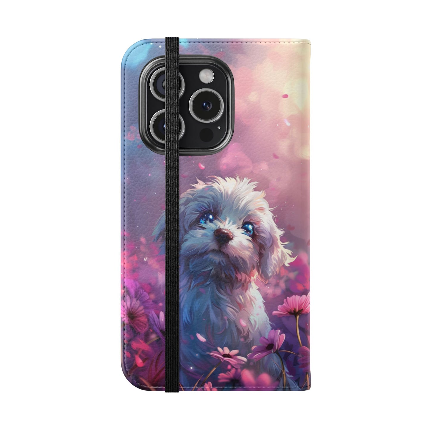 Dreamy Puppy - Wallet Flip Case