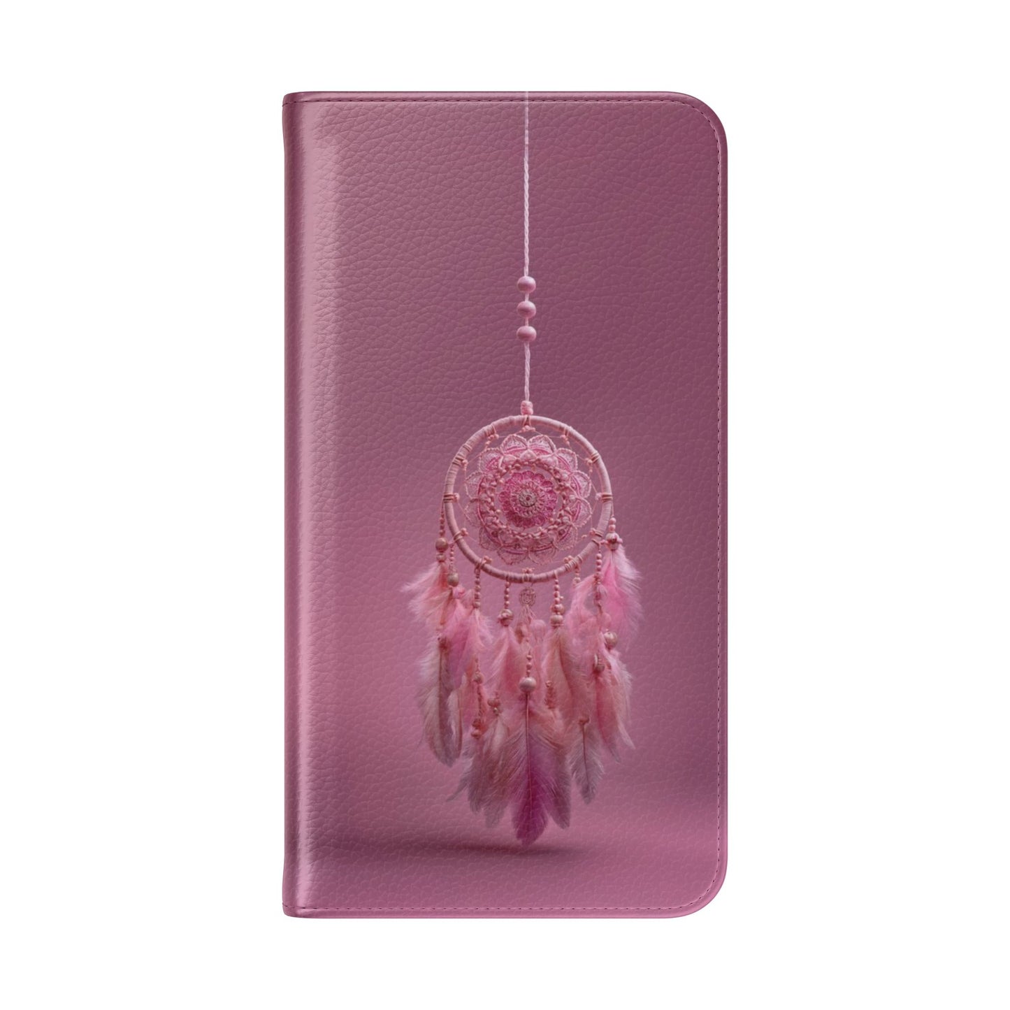 Pink Lace Dreamcatcher - Wallet Flip Case