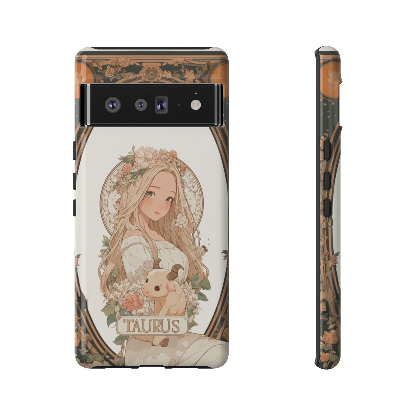Taurus Floral Maiden - Tough Google Pixel Case