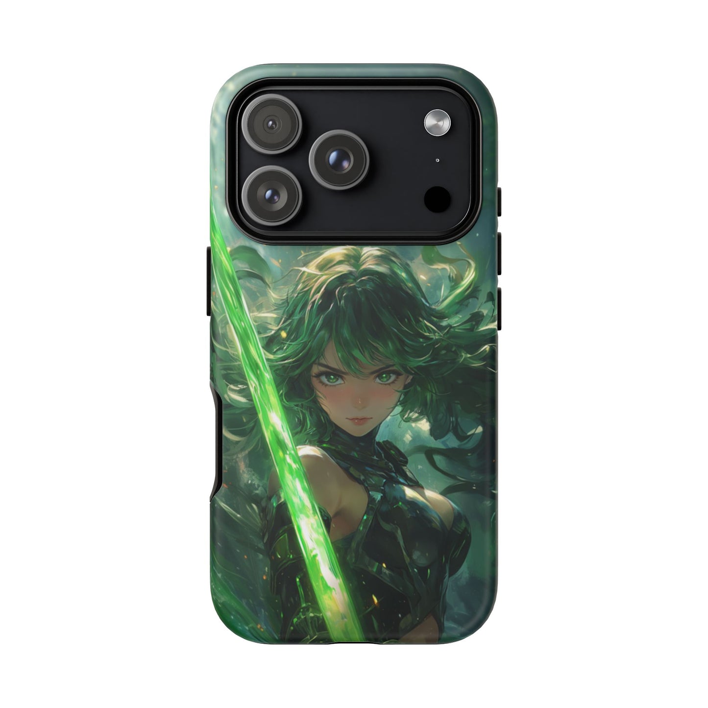 Emerald Blade Warrior – Tough iPhone Case