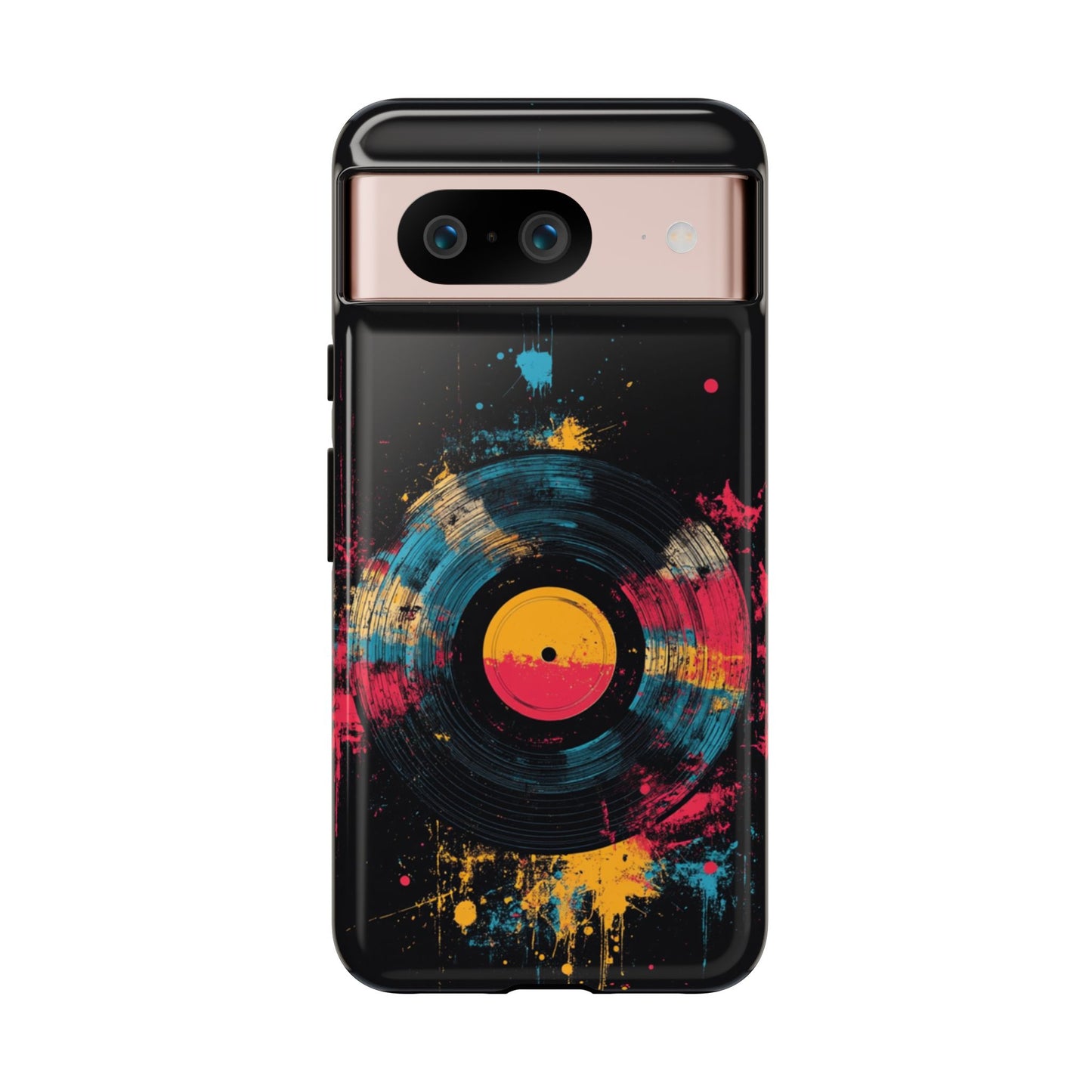 Vibrant Vinyl Record Phone Case - iPhone, Google Pixel, Samsung Galaxy