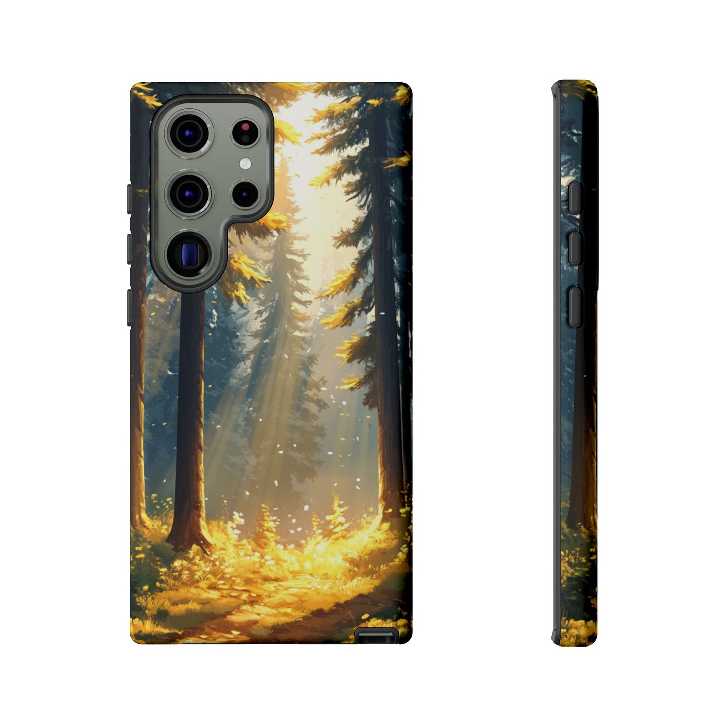 Golden Forest Path – Tough Samsung Galaxy Case
