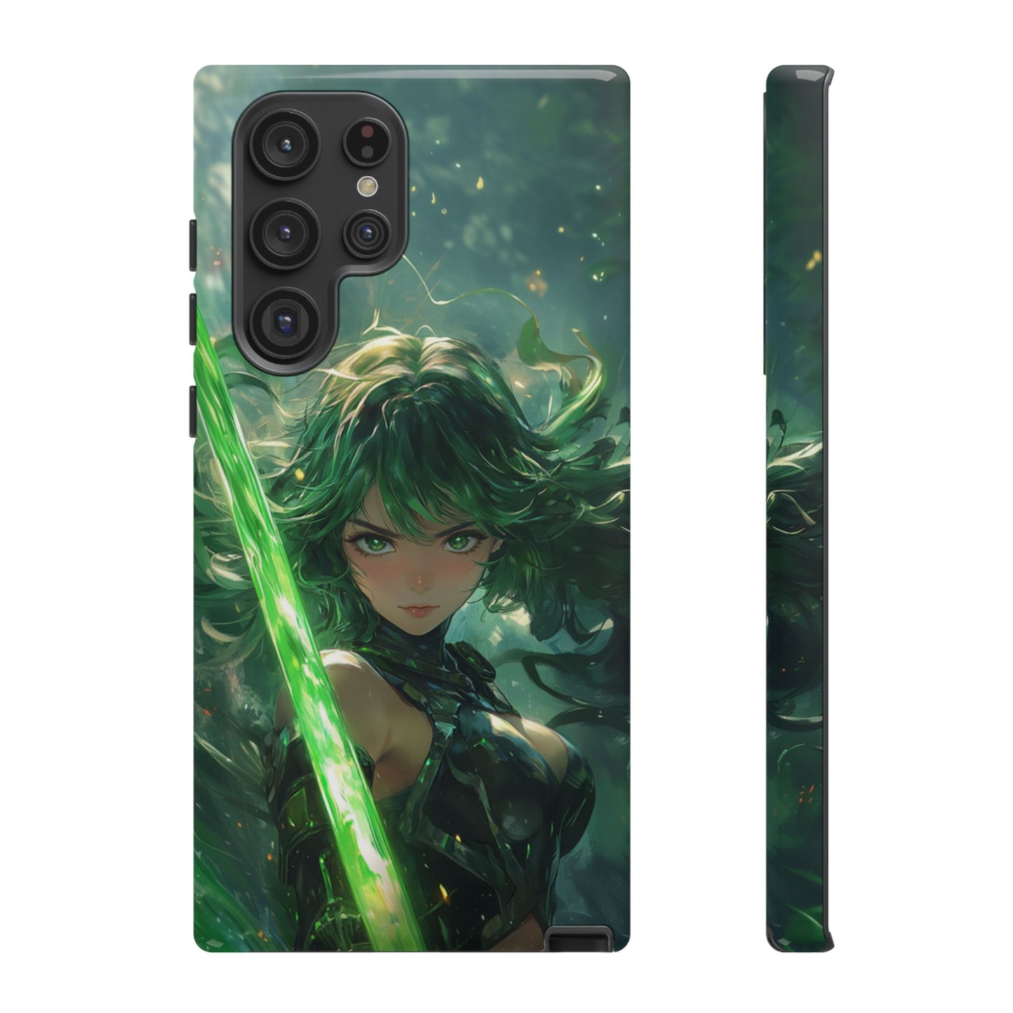 Emerald Blade Warrior – Tough Samsung Galaxy Case