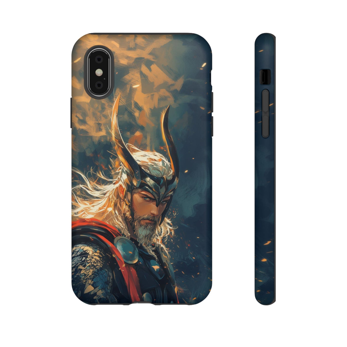 Storm-Bringer: Epic Thor Anime-Style Phone Case - iPhone, Google Pixel, Samsung