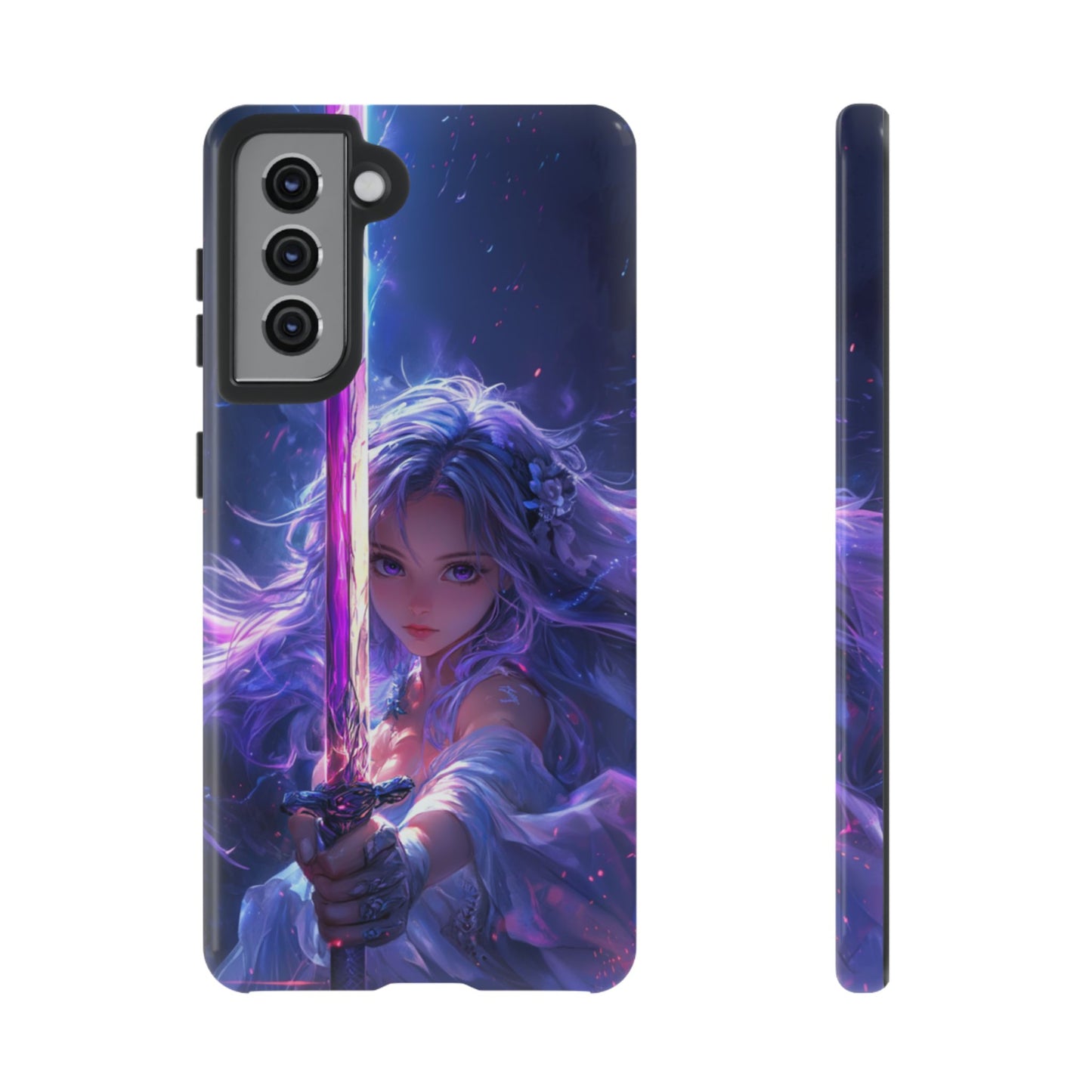 Violet Blade Warrior – Tough Samsung Galaxy Case