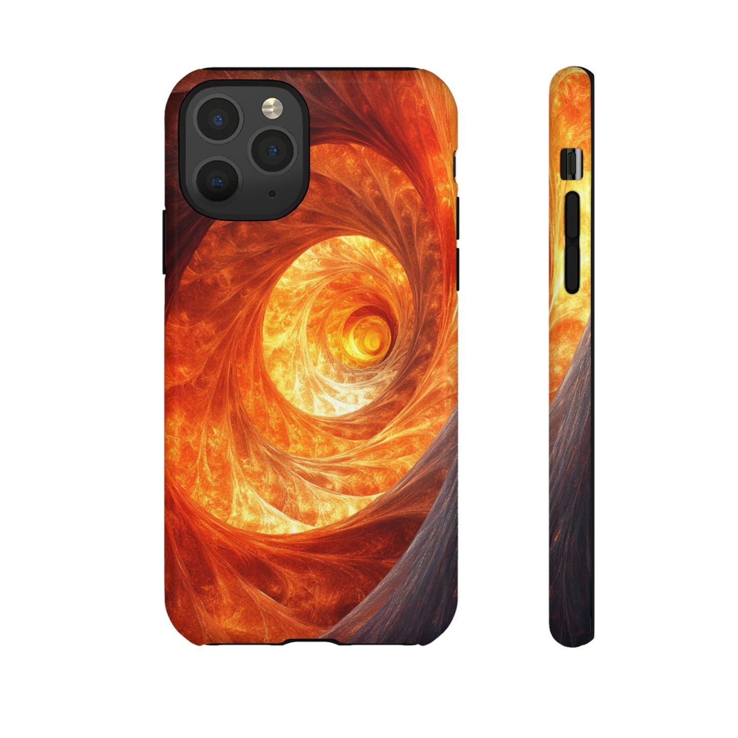 Fire Spiral - Tough iPhone Case