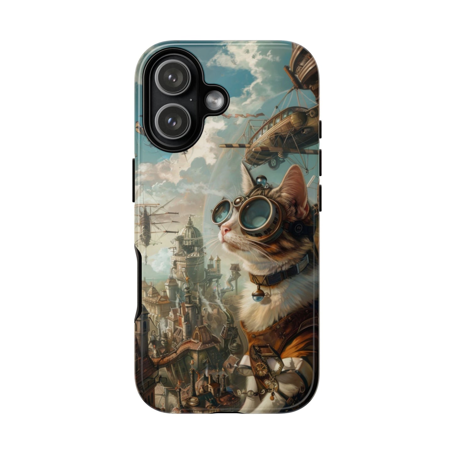 Steampunk Aviator Cat - Tough iPhone Case