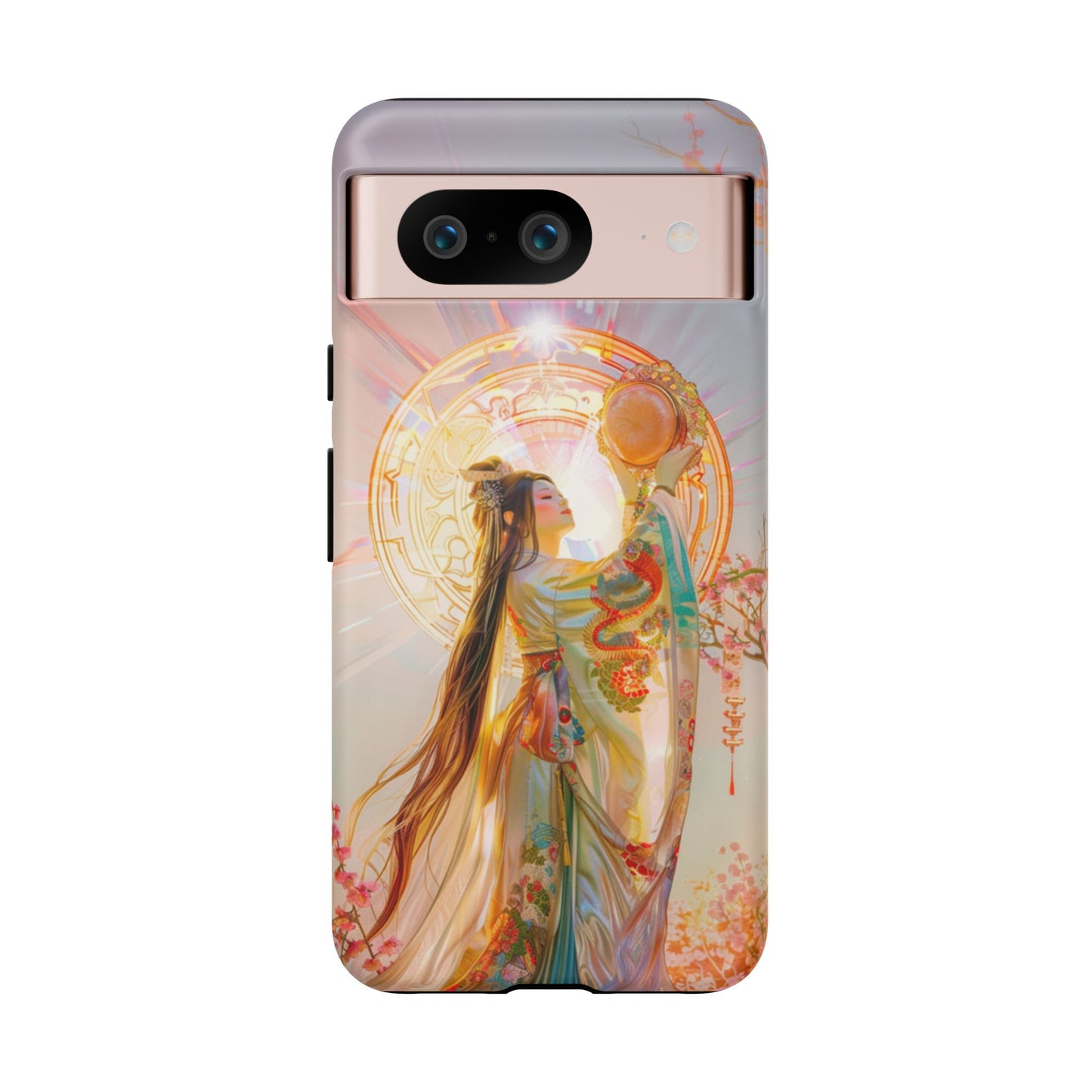 Amaterasu: Japanese Sun Goddess - iPhone, Google Pixel, Samsung