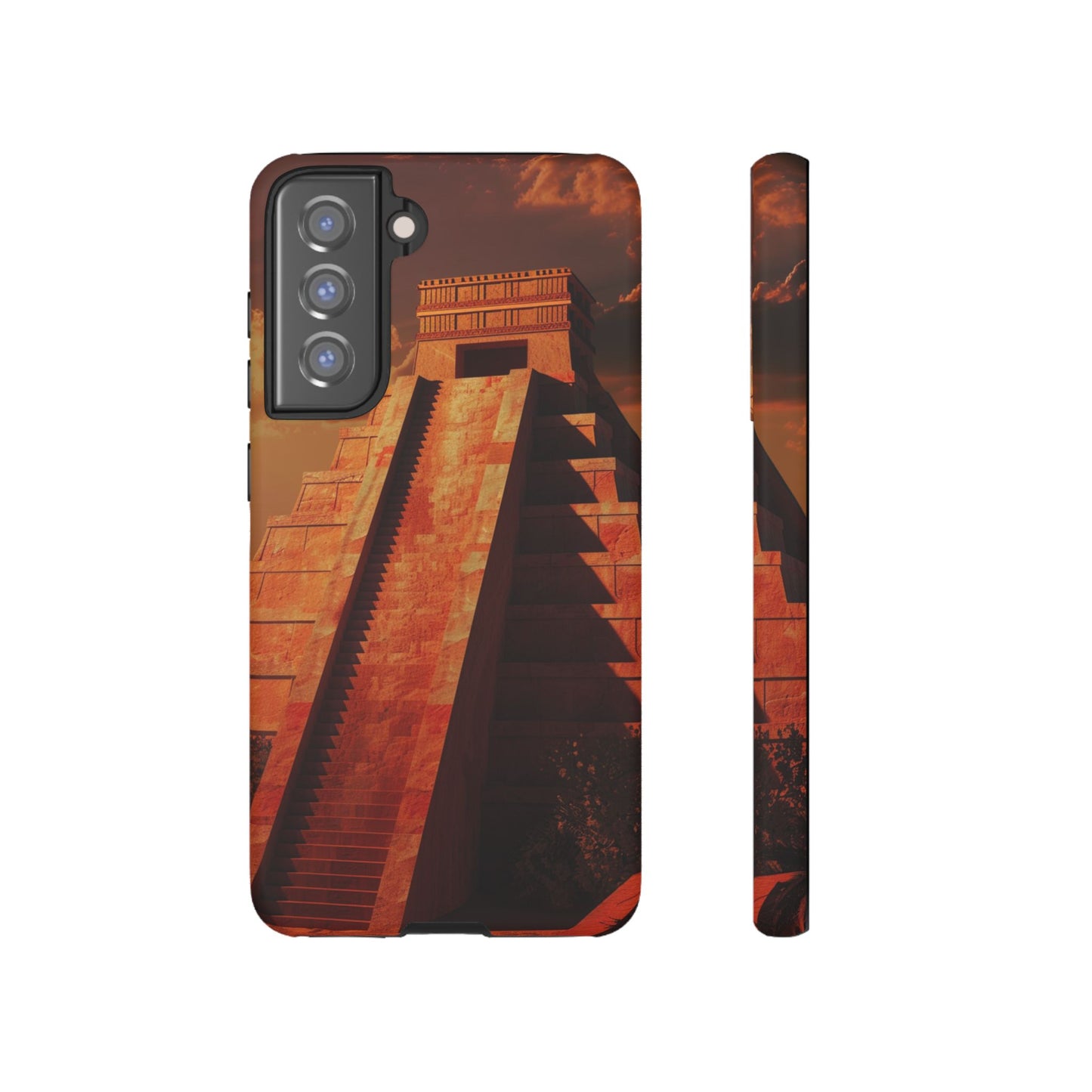 Mayan Pyramid Twilight Phone Case – iPhone, Google Pixel, Samsung Galaxy