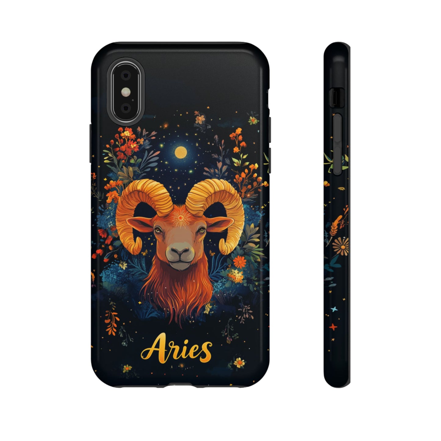 Aries Celestial Bloom Phone Case – iPhone, Google Pixel, Samsung Galaxy