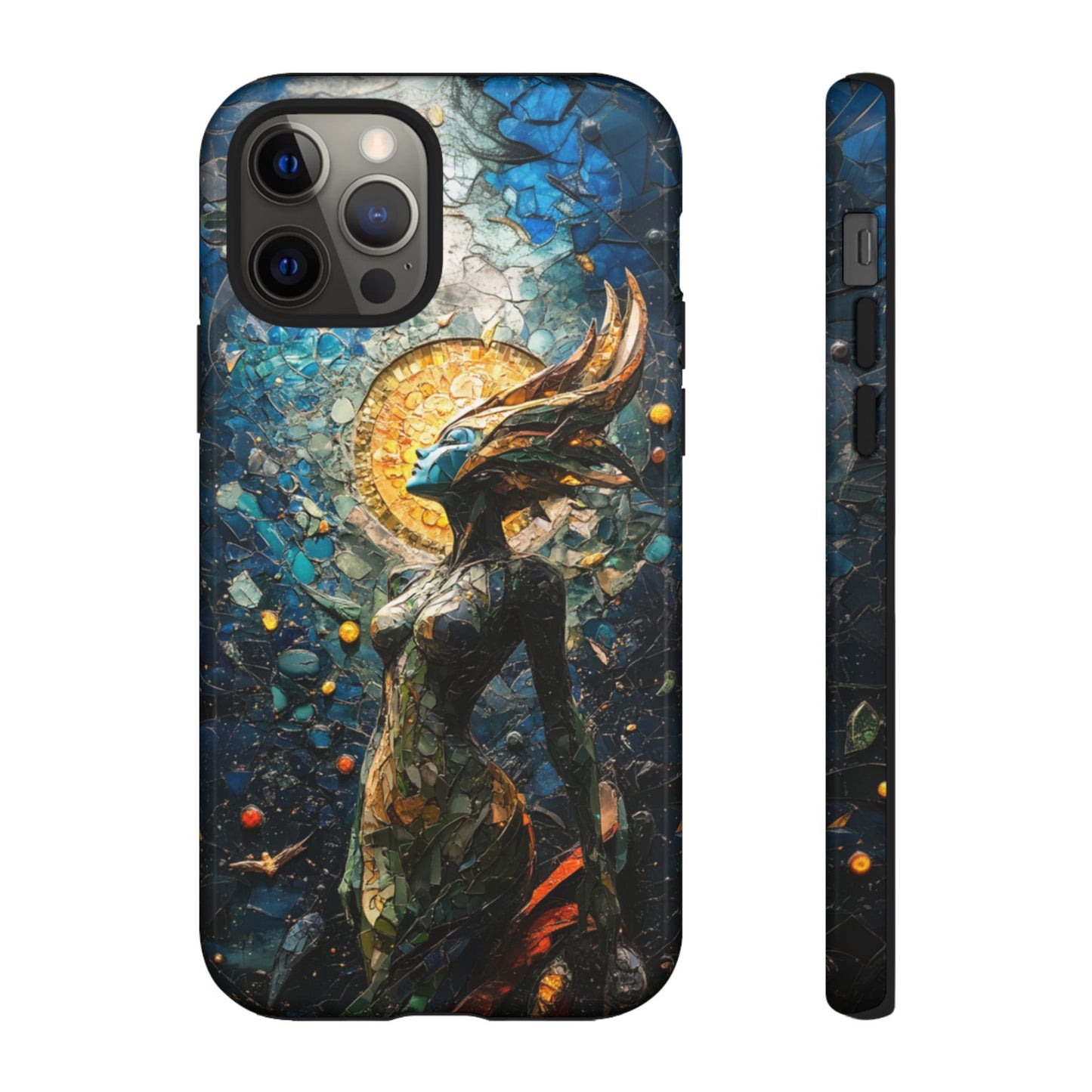 Ethereal Mosaic Goddess Phone Case - iPhone, Google Pixel, Samsung Galaxy