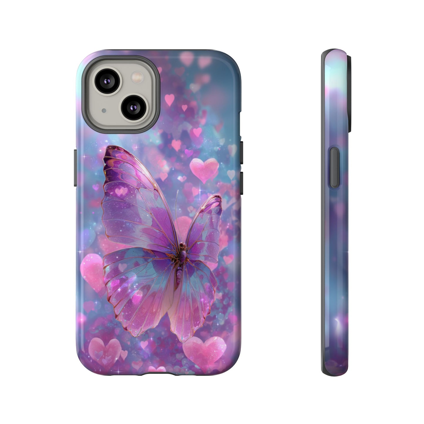 Cupid's Flutter Butterfly - Tough iPhone Case