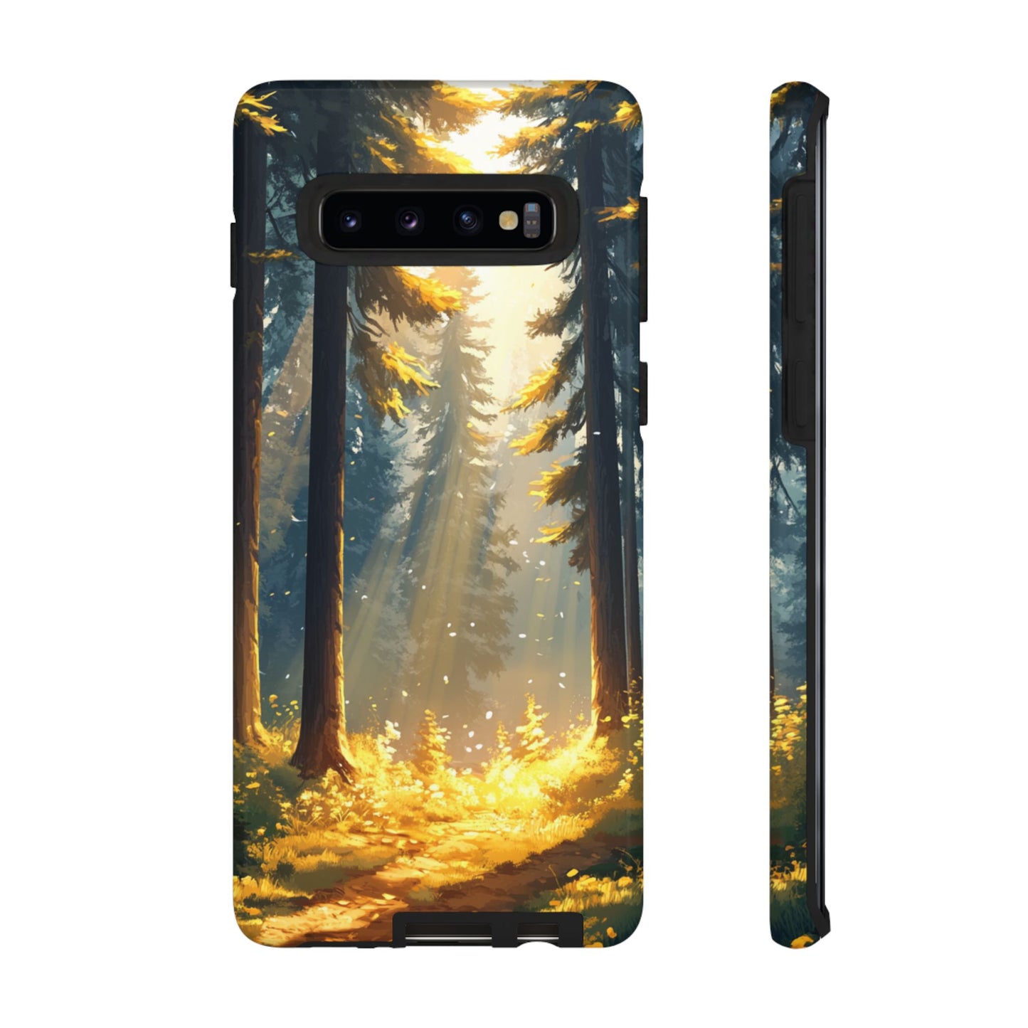Golden Forest Path – Tough Samsung Galaxy Case