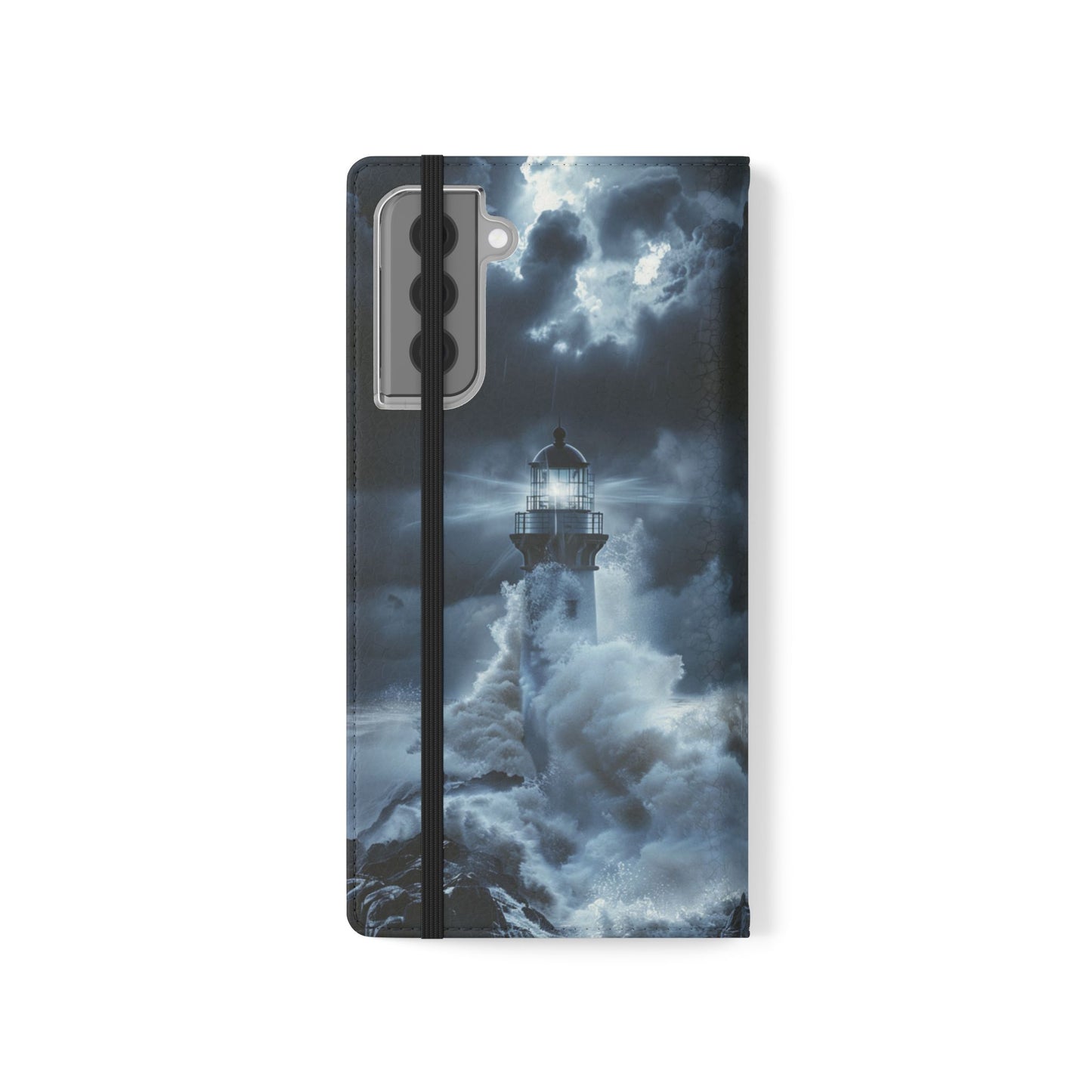 Stormbound Lighthouse - Wallet Flip Case