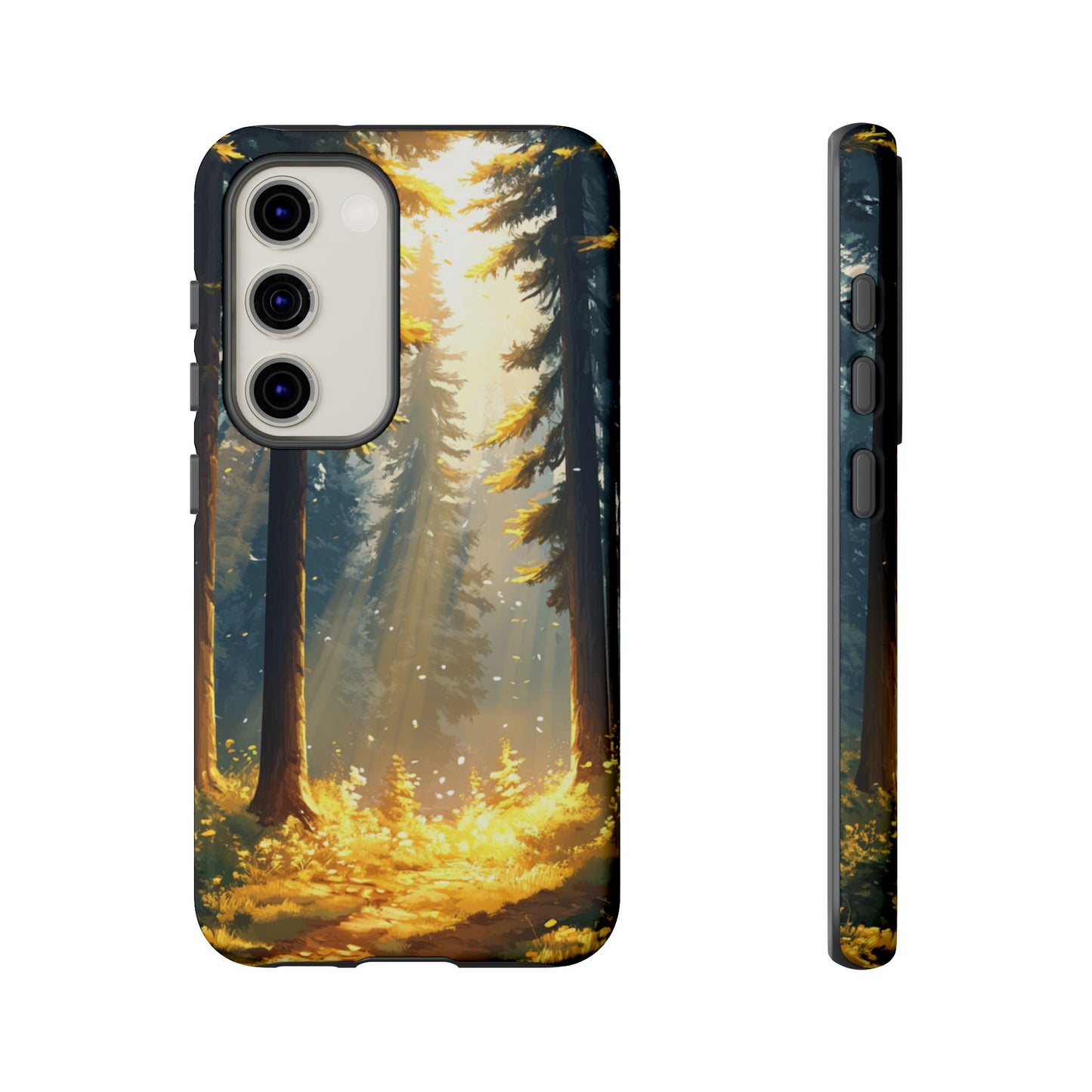Golden Forest Path – Tough Samsung Galaxy Case