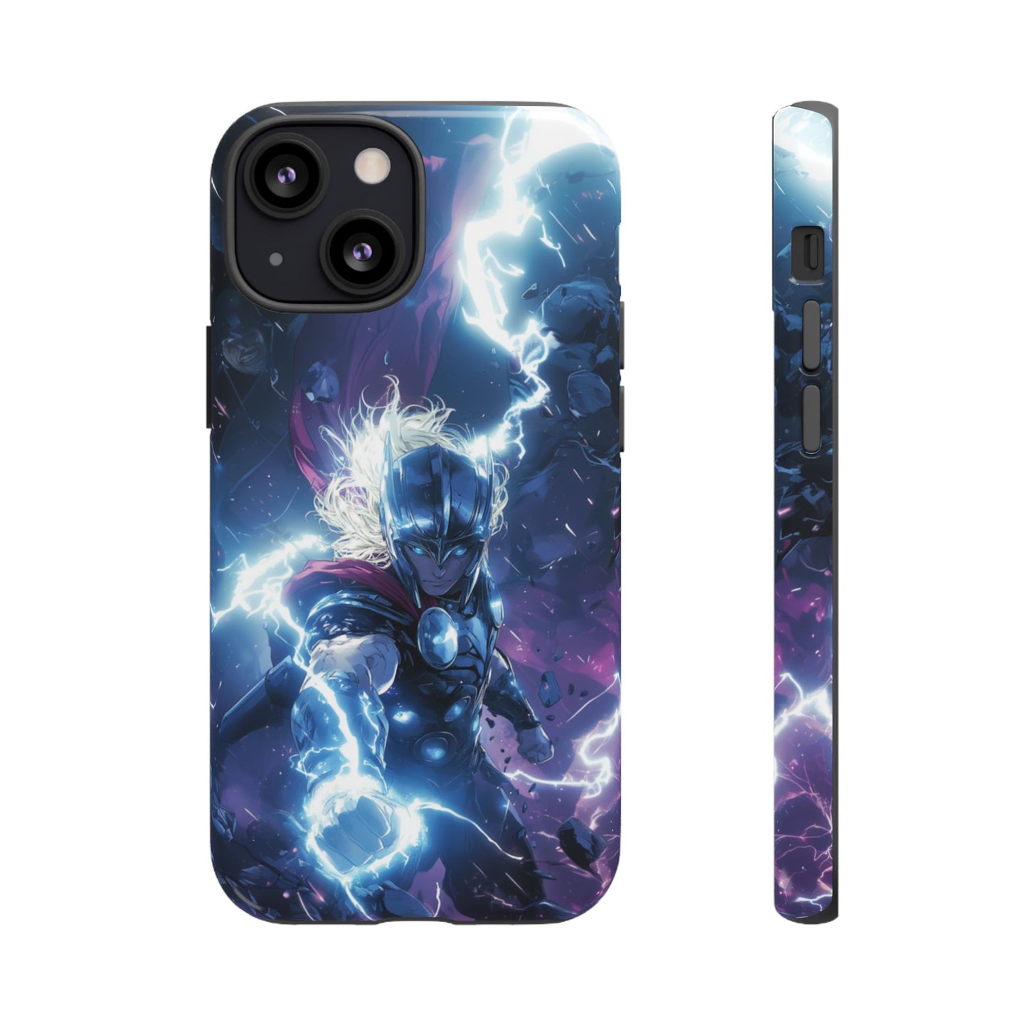 Lightning Fury: Thor Anime Action Phone Case - iPhone, Google Pixel, Samsung