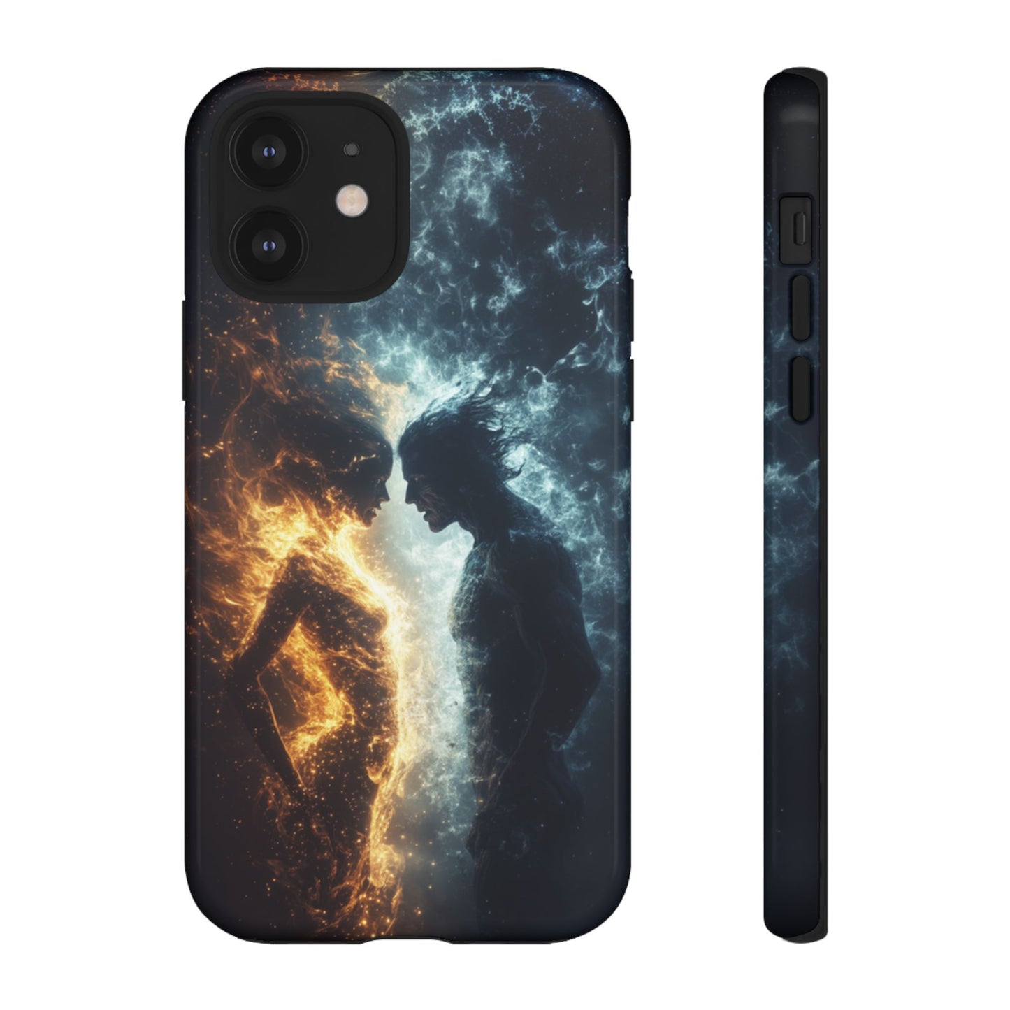 Fire & Frost Lovers - Tough iPhone Case
