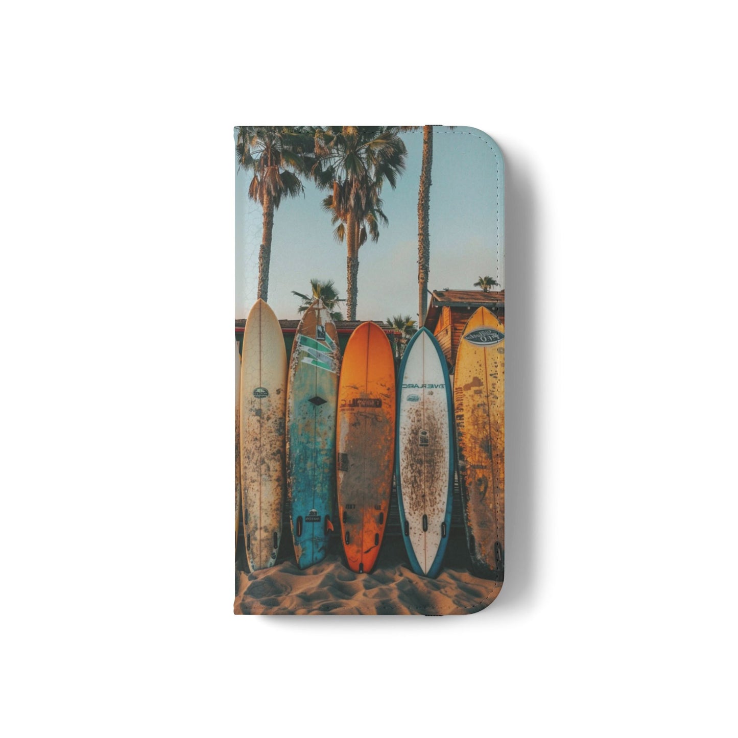 Beach Surfboards - Wallet Flip Case