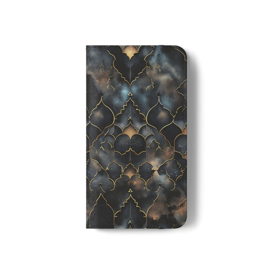 Cosmic Arabesque - Wallet Flip Case
