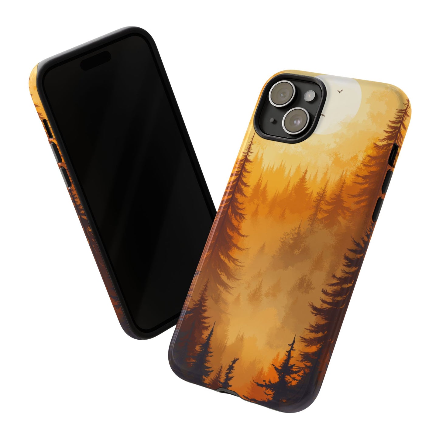 Golden Sunset Forest Phone Case - iPhone, Google Pixel, Samsung Galaxy