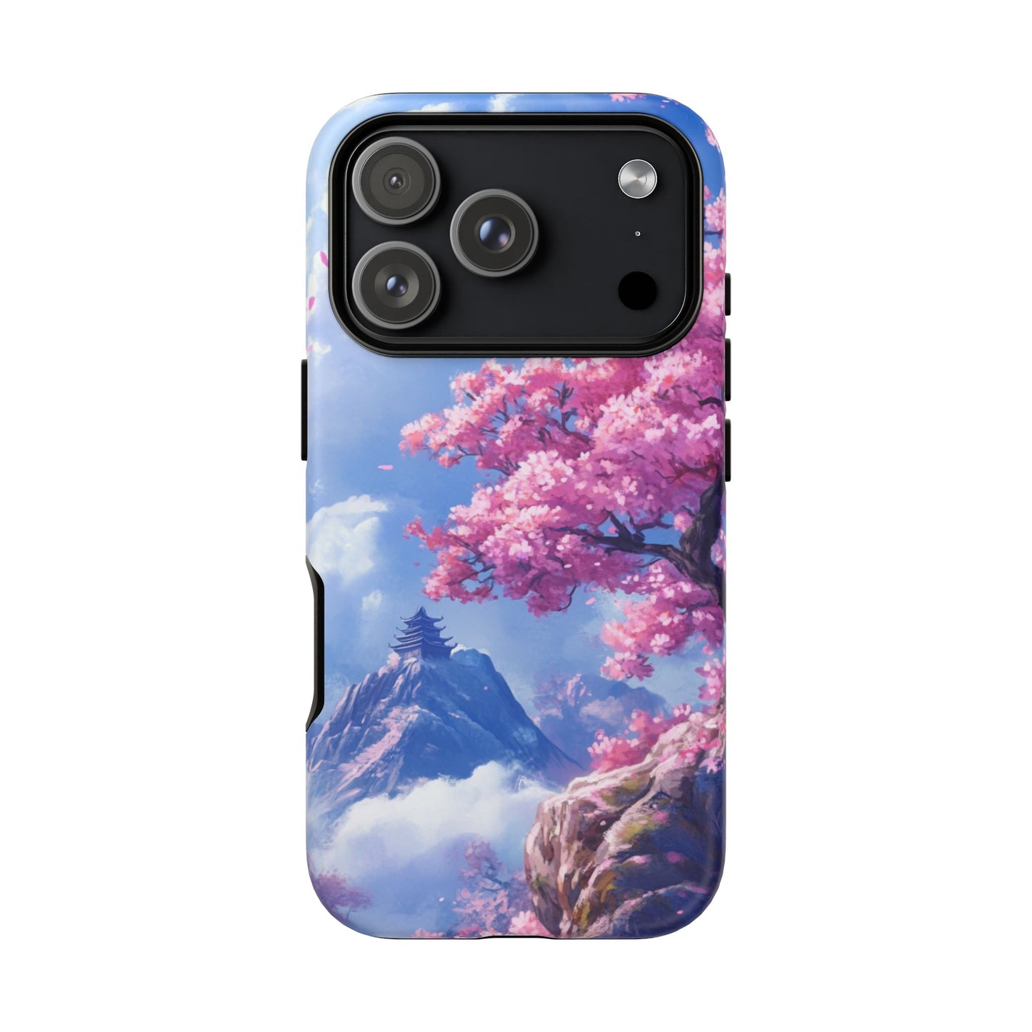 Sakura Sky Temple - Tough iPhone Case