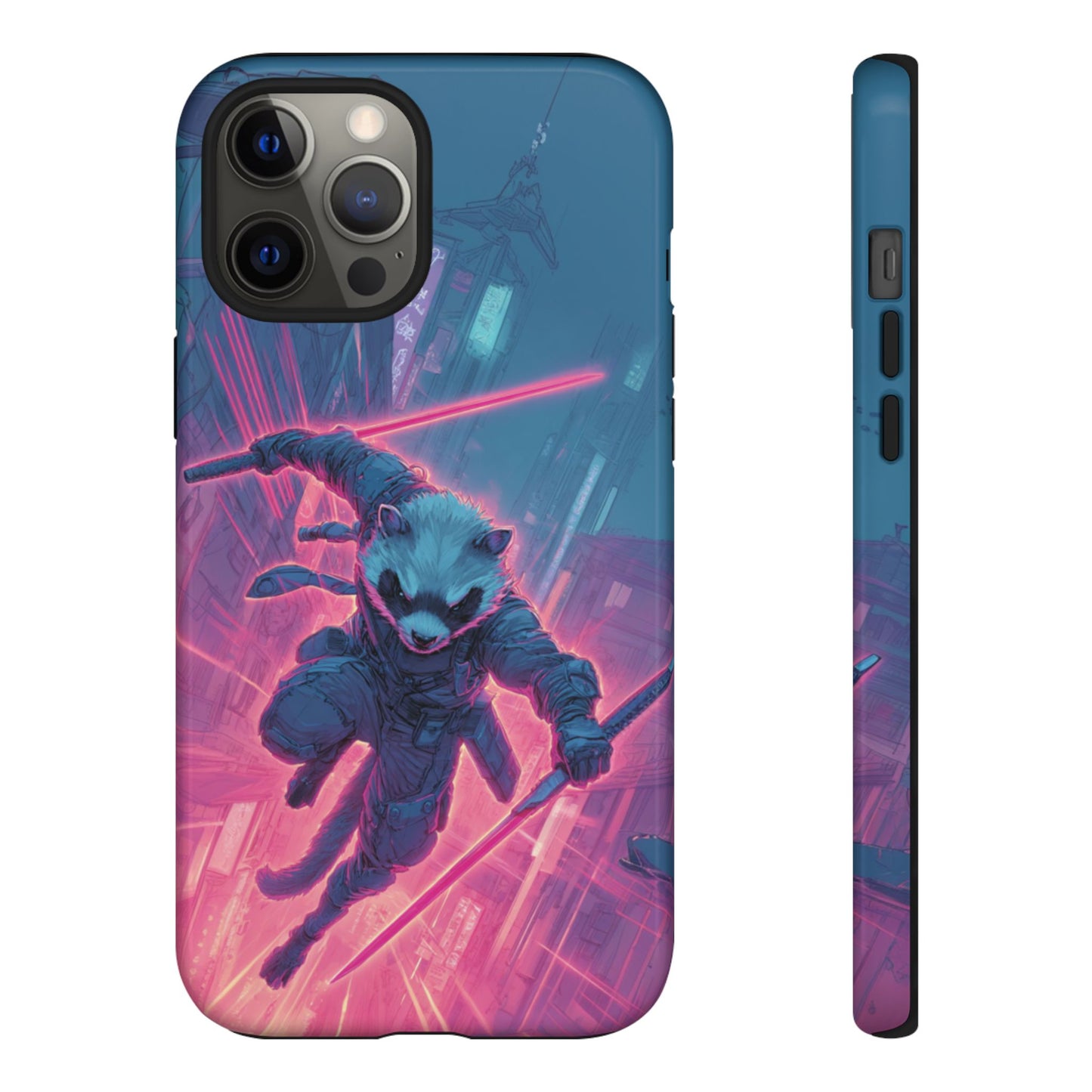 Cyberpunk Ferret - Tough iPhone Case