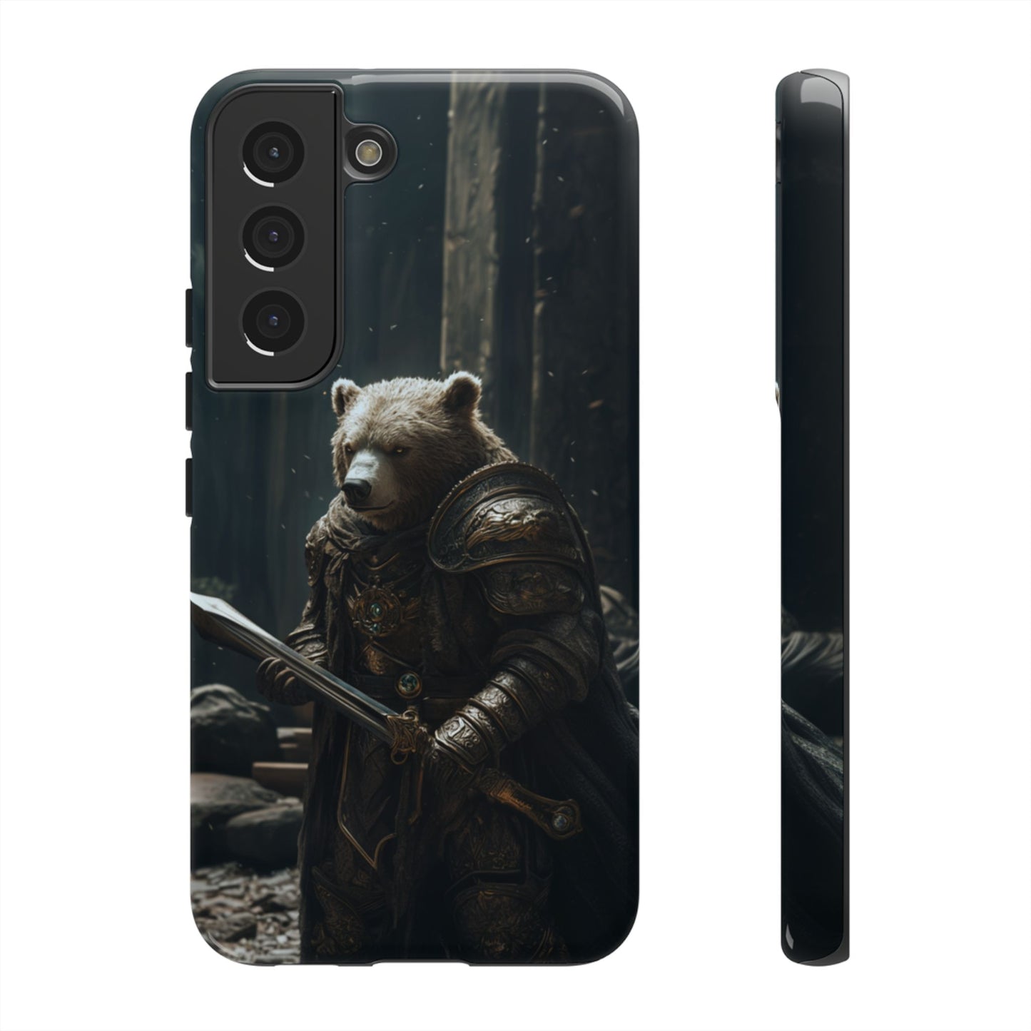 Medieval Bear Warrior Knight - Tough Samsung Galaxy Case
