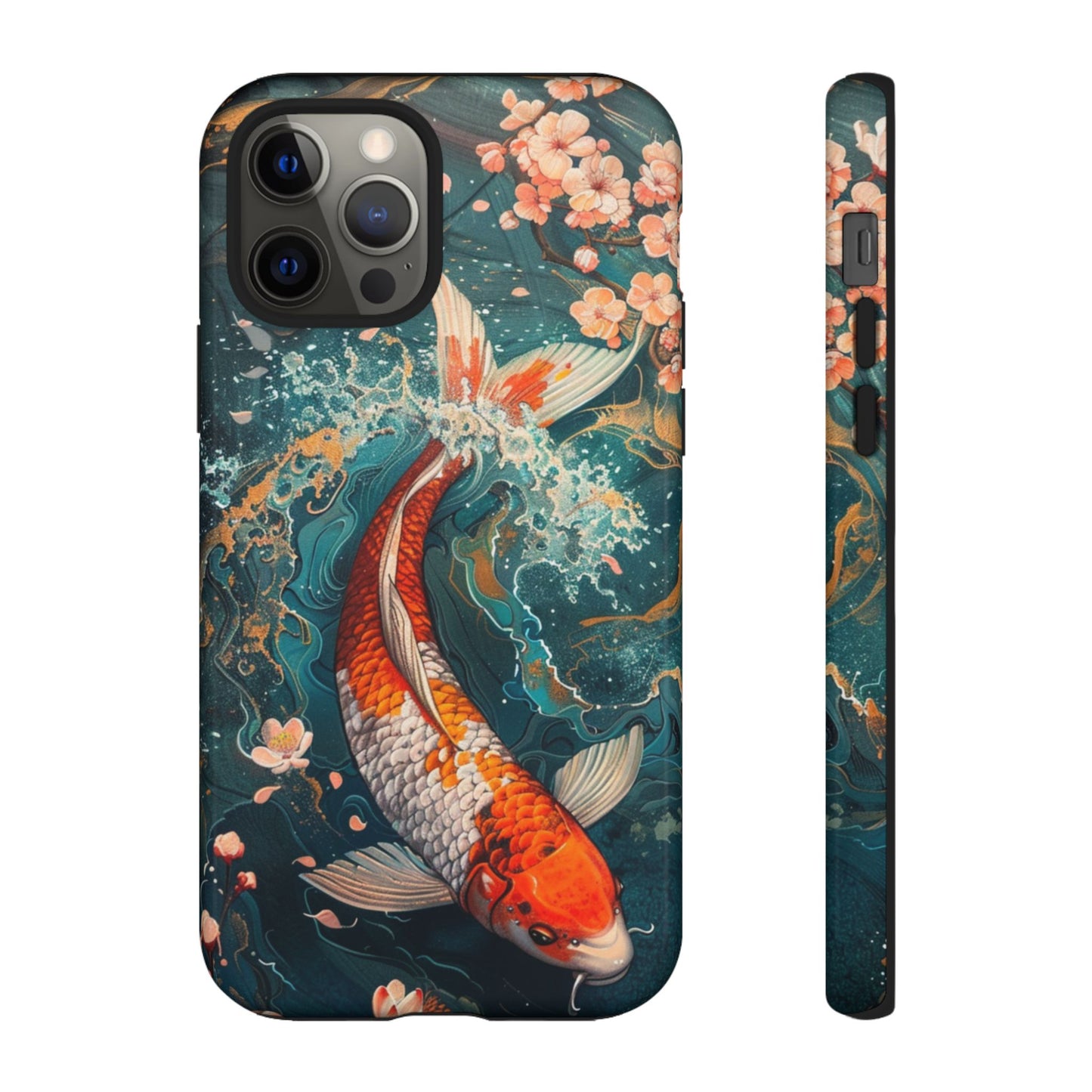 Koi Zen Garden - Tough iPhone Case
