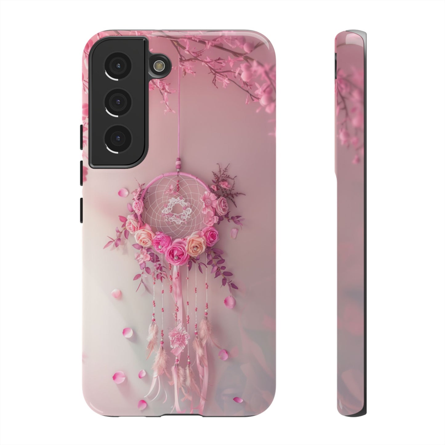 Pink Rose Dreamcatcher - Tough Samsung Galaxy Case
