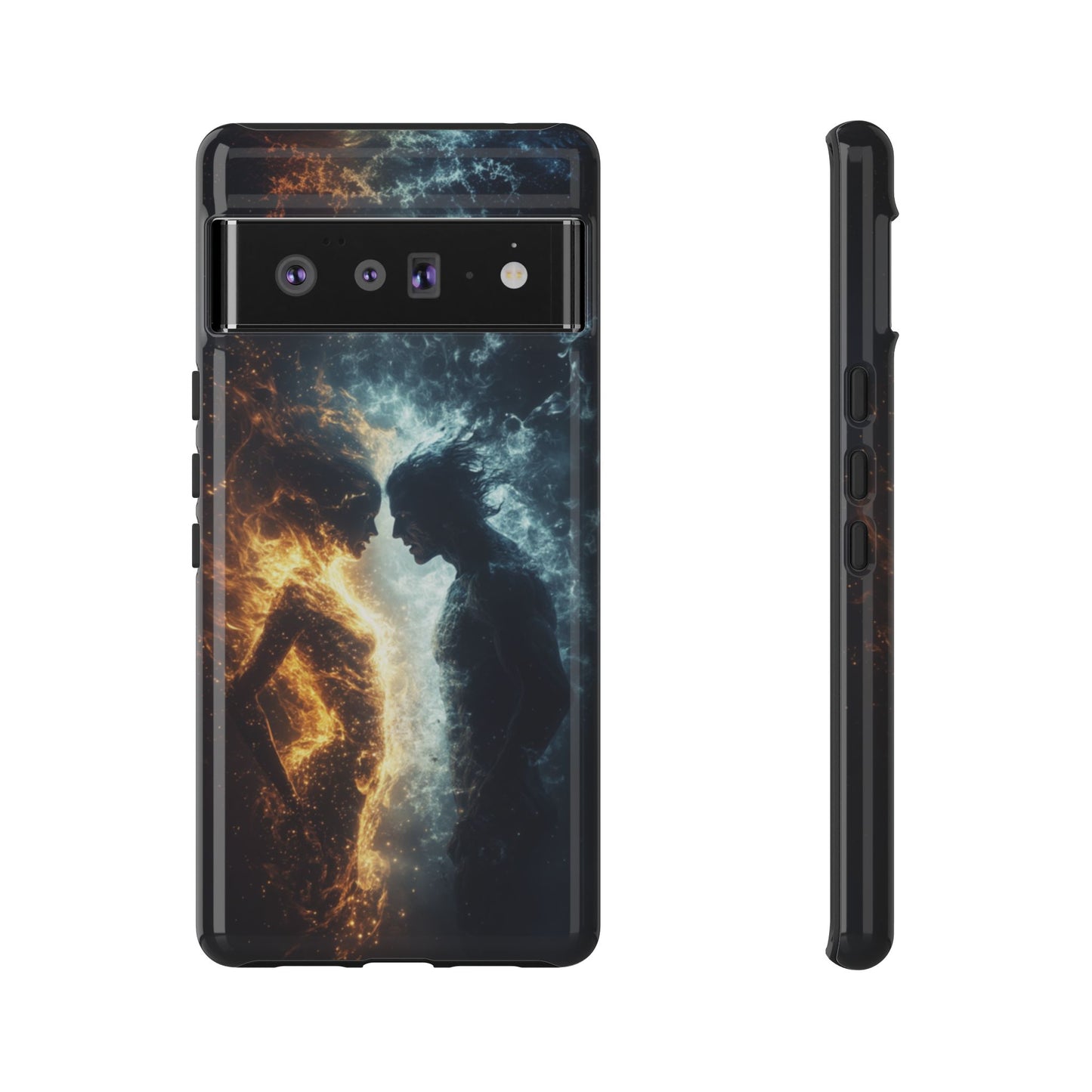 Fire & Frost Lovers - Tough Google Pixel Case