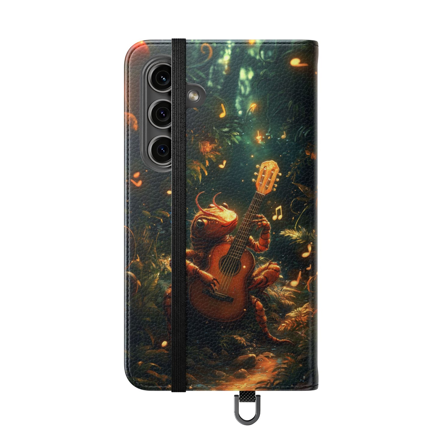 Serenade Forest Guitarist - Wallet Flip Case