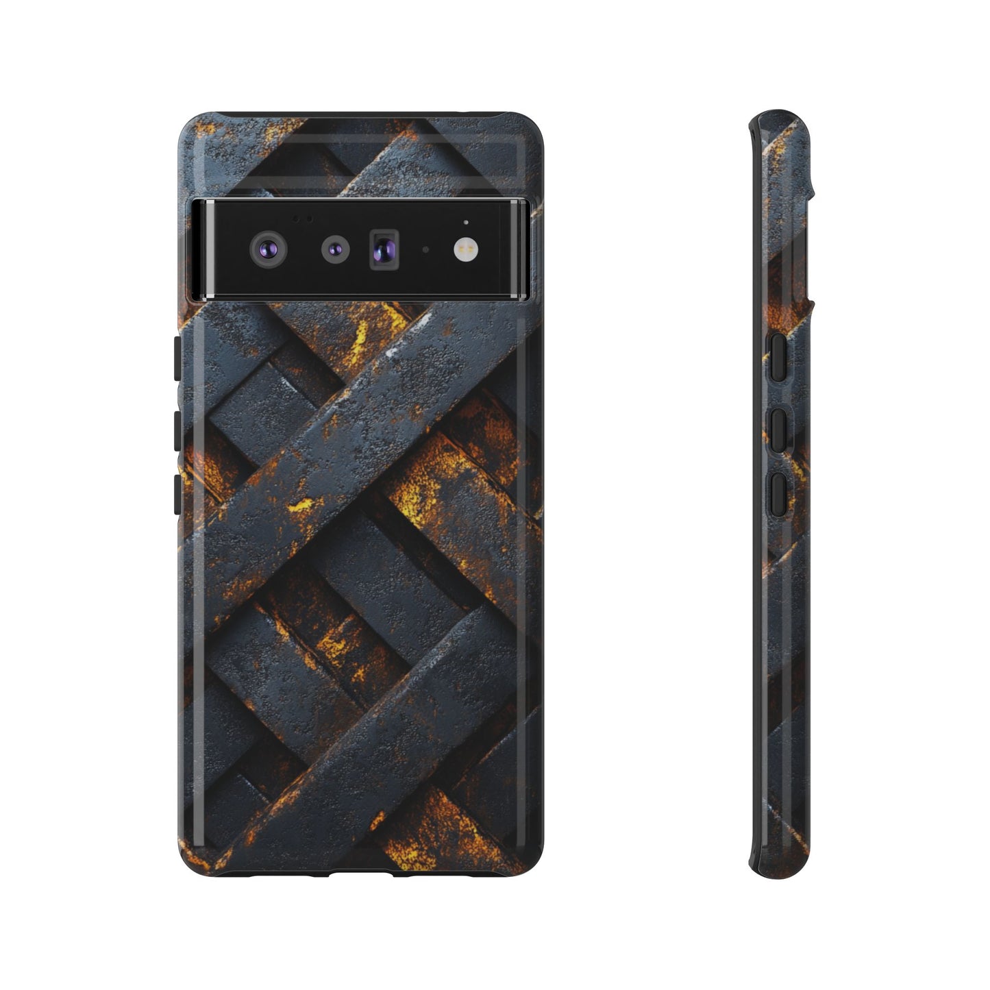 Geometric Interlocking Pattern Phone Case - iPhone, Google Pixel, Samsung Galaxy