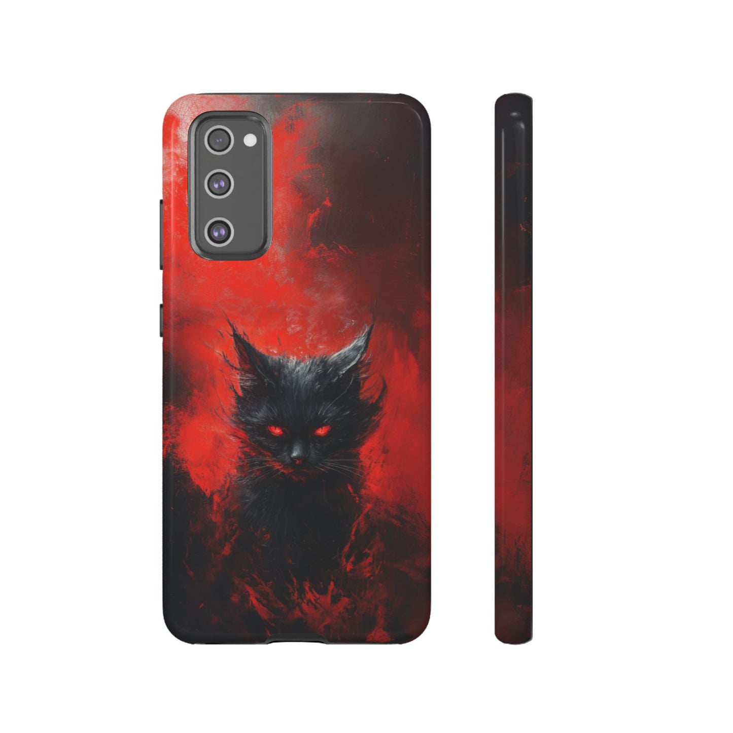 Fire Demon Black Cat - Tough Samsung Galaxy Case