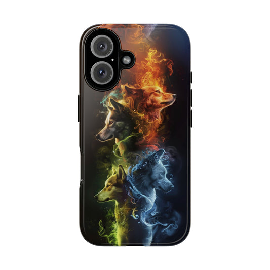 Elemental Wolf Pack – Tough iPhone Case