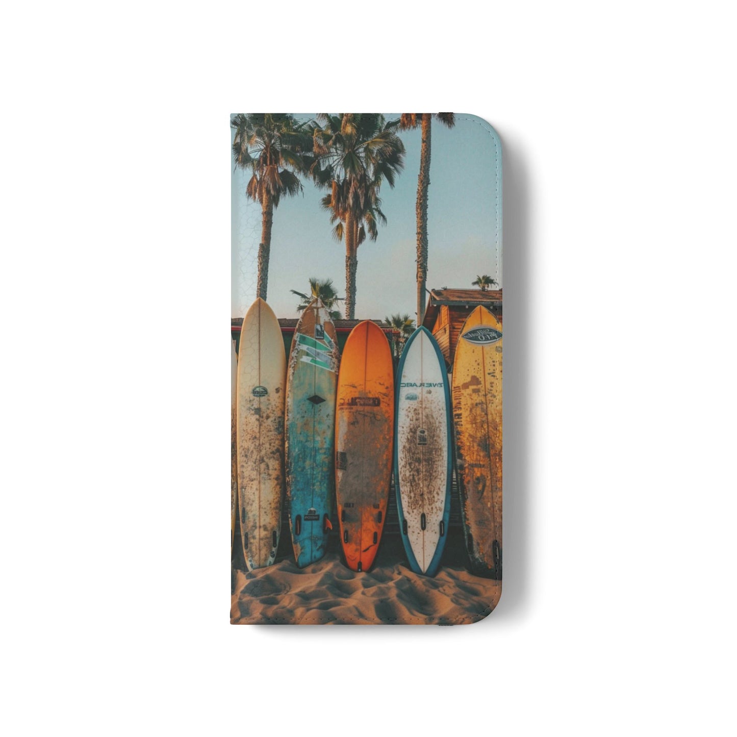 Beach Surfboards - Wallet Flip Case