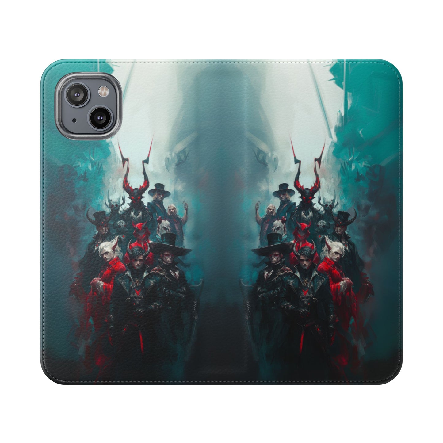 Dark Fantasy Demon Hunters - Wallet Flip Case