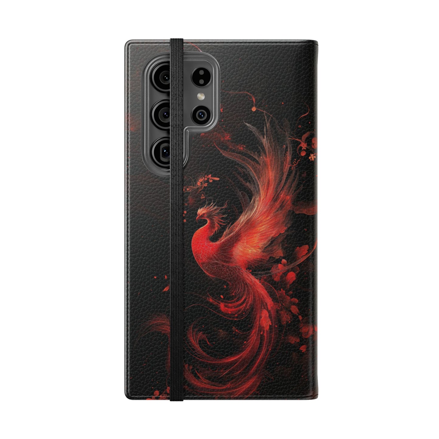 Crimson Phoenix - Wallet Flip Case