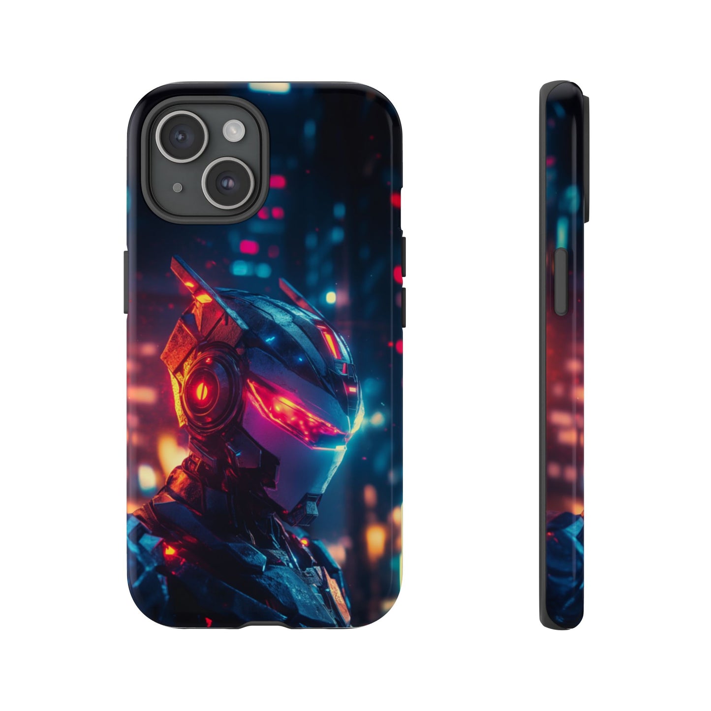 Neon Cyborg - Tough iPhone Case