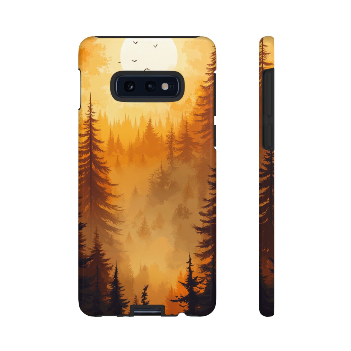 Golden Forest Silhouette – Tough Samsung Galaxy Case