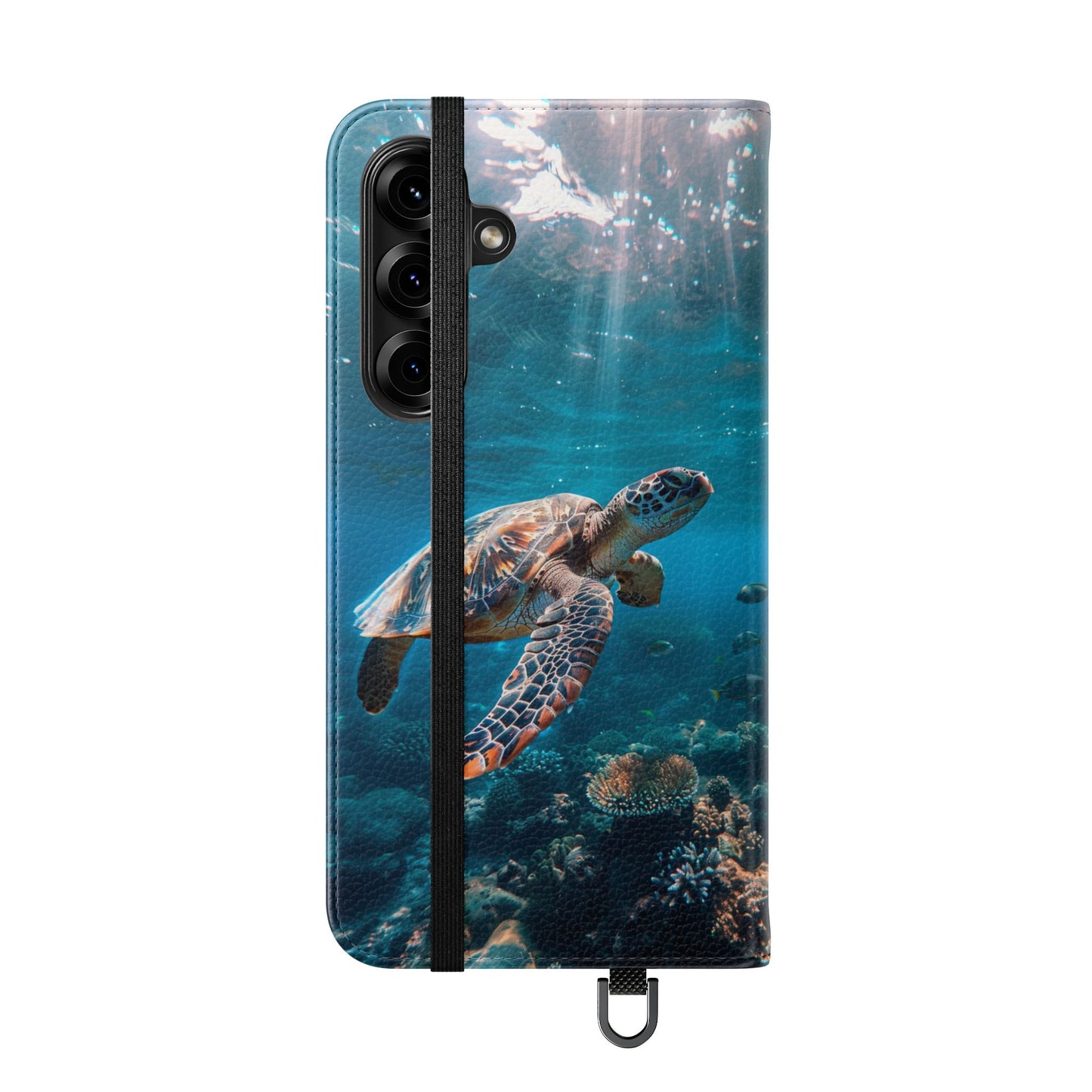 Ocean Guardian Sea Turtle - Wallet Flip Case