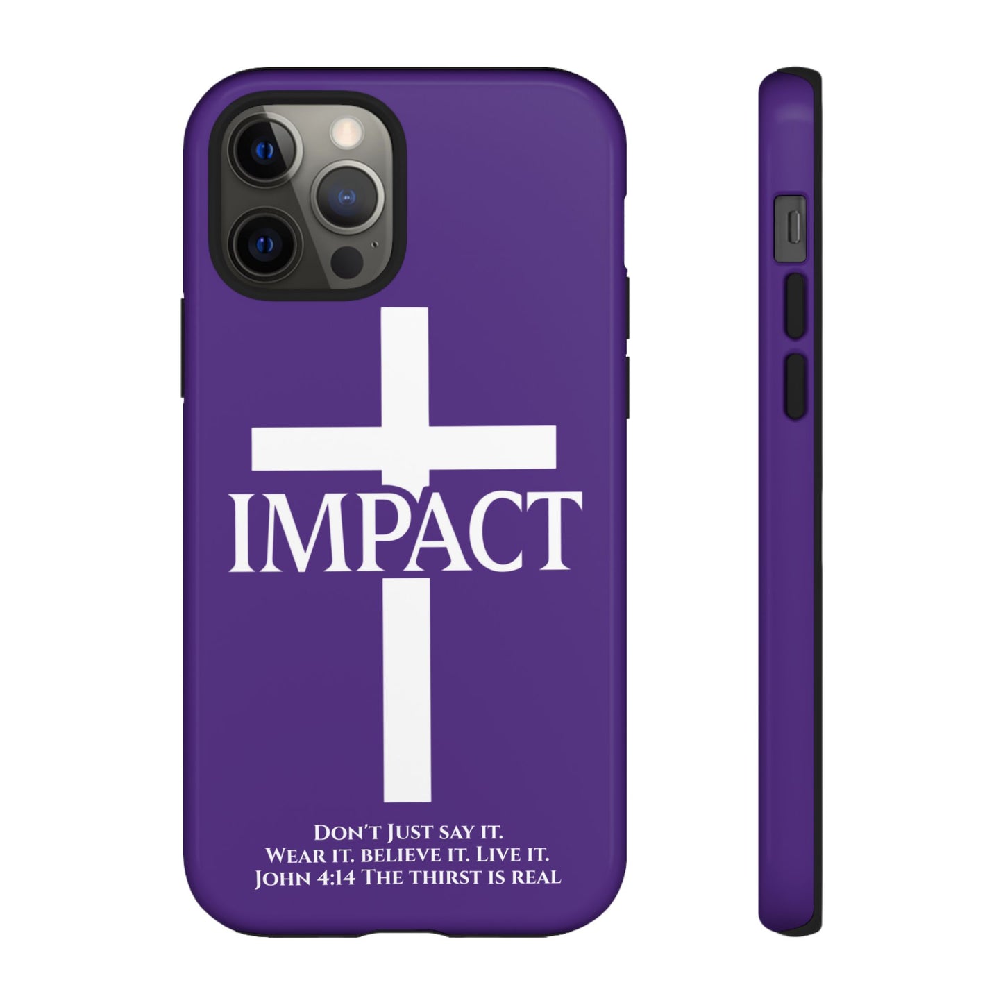 Impact Purple - Tough iPhone Case