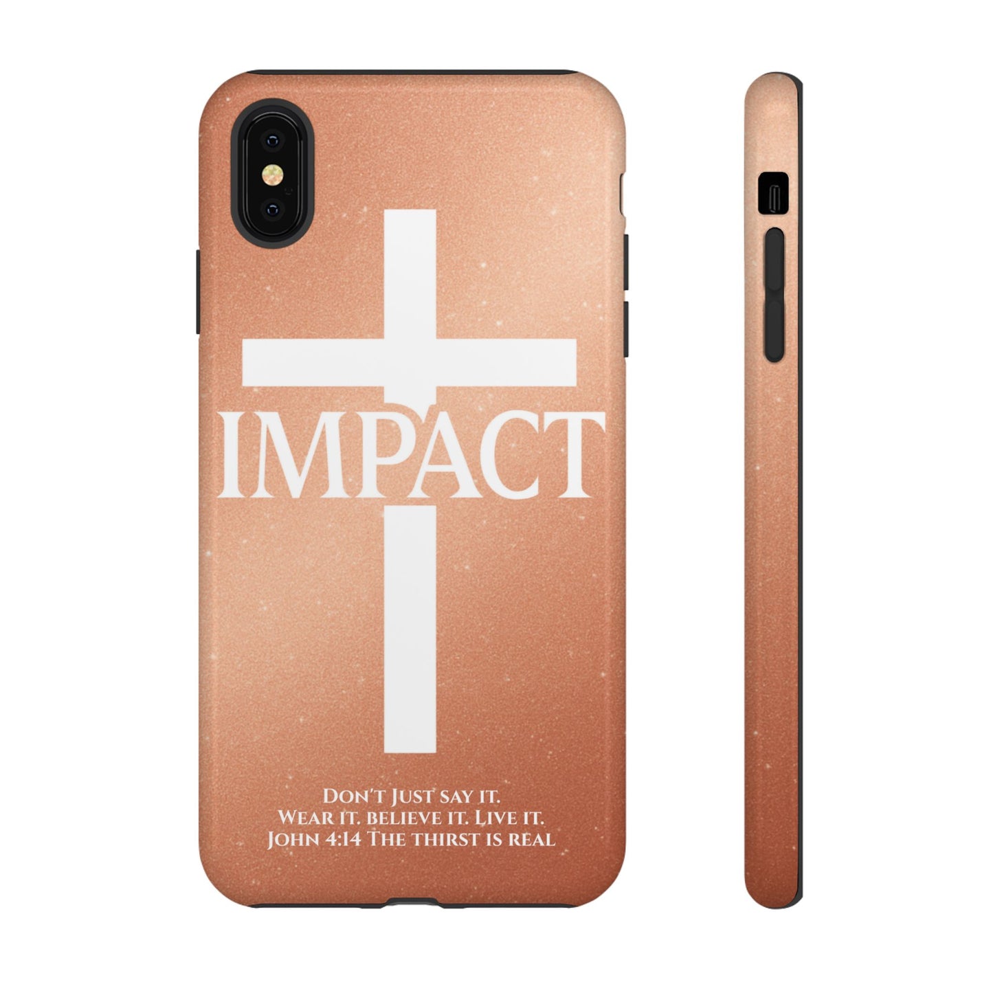 Impace Rose Gold - Tough iPhone Case
