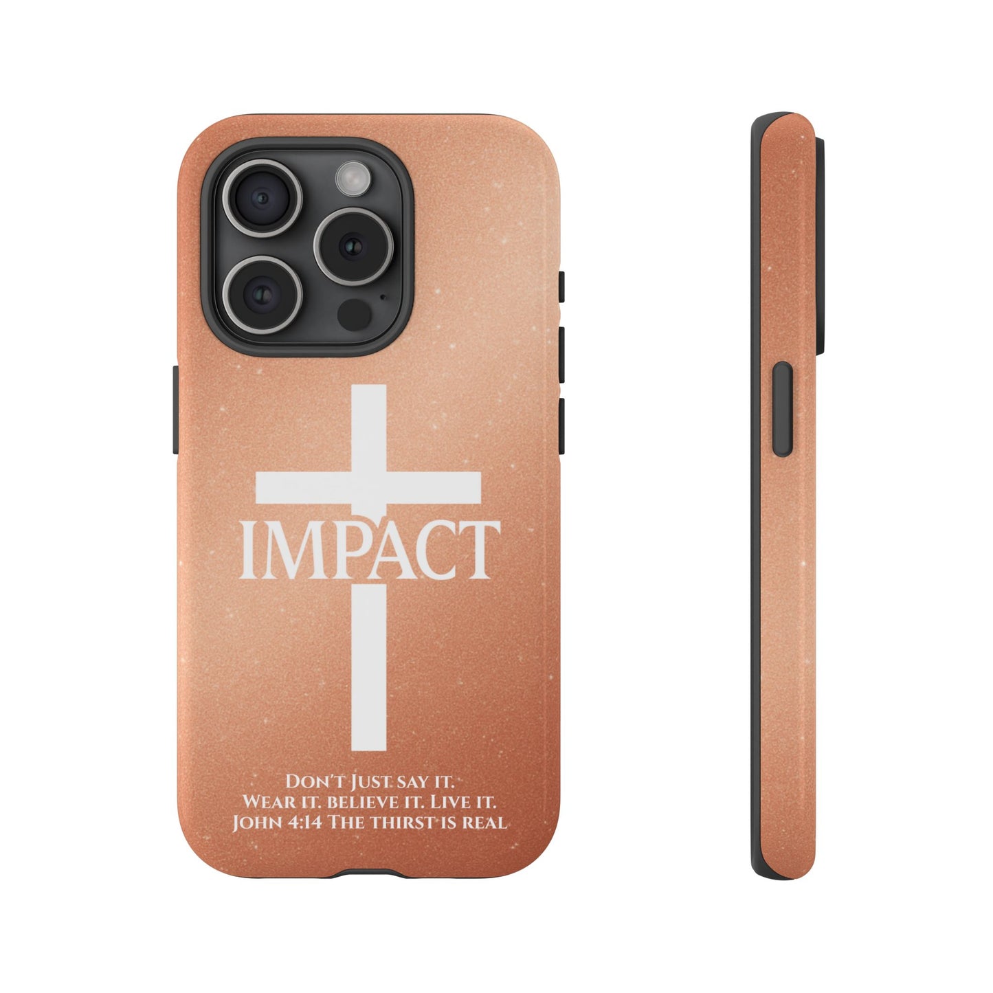 Impace Rose Gold - Tough iPhone Case