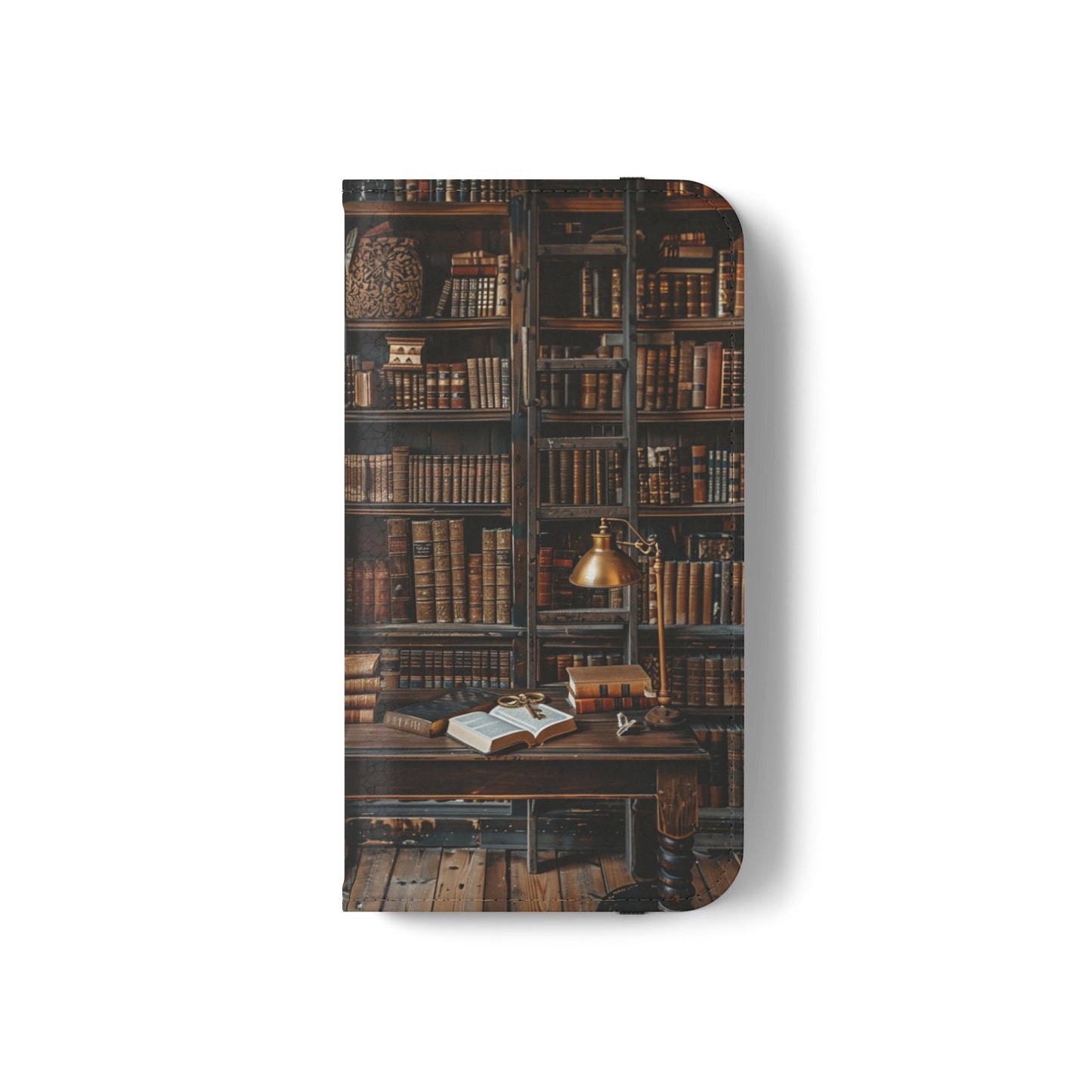 Old World Study - Wallet Flip Case