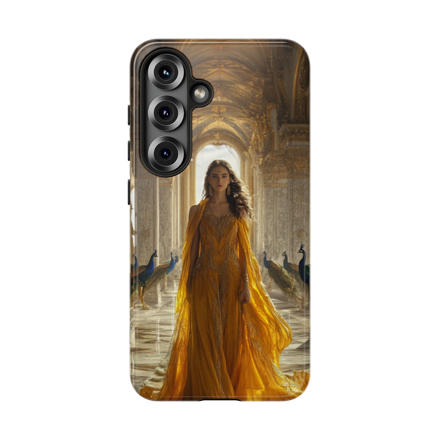 Hera Golden Palace Peacock Goddess - Tough Samsung Galaxy Case