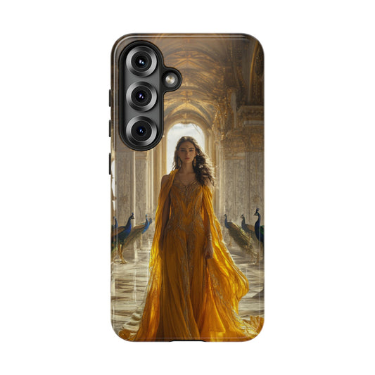 Hera Golden Palace Peacock Goddess - Tough Samsung Galaxy Case