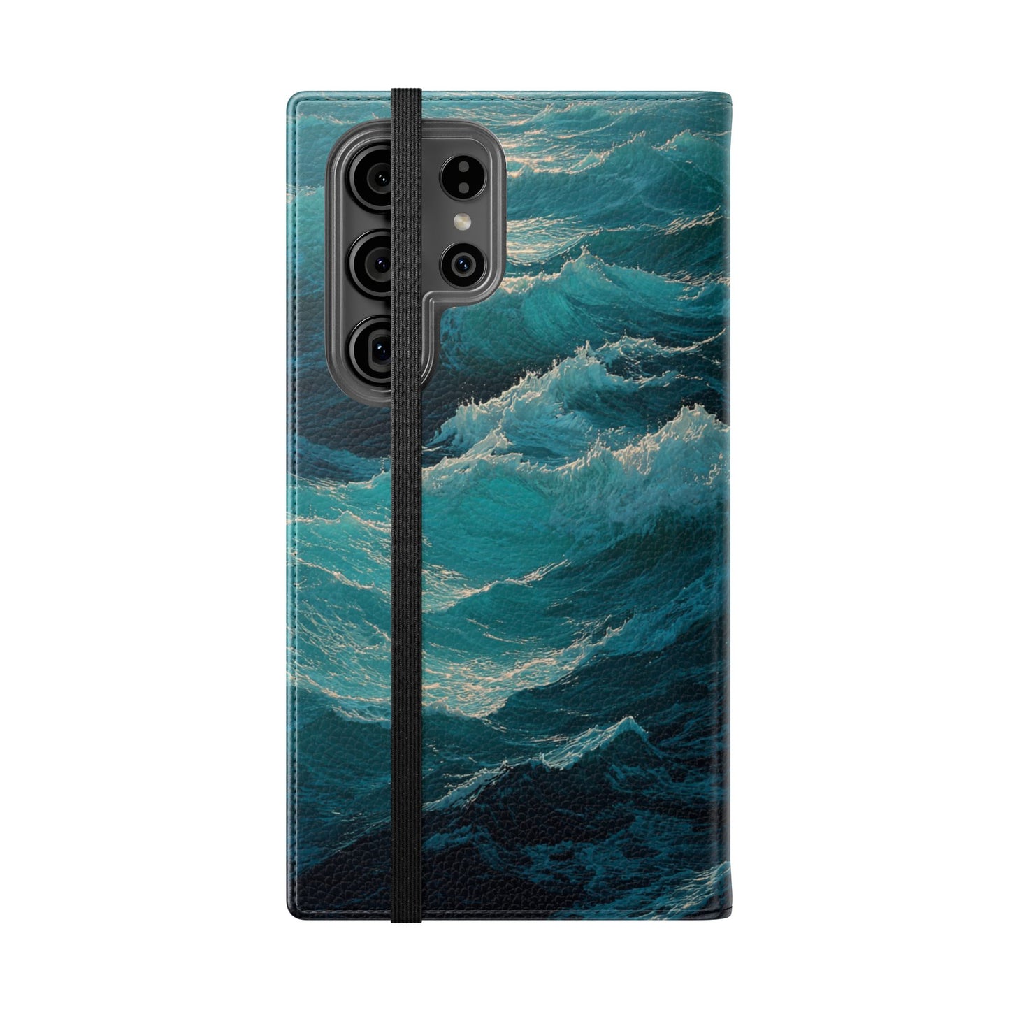 Ocean Waves - Wallet Flip Case