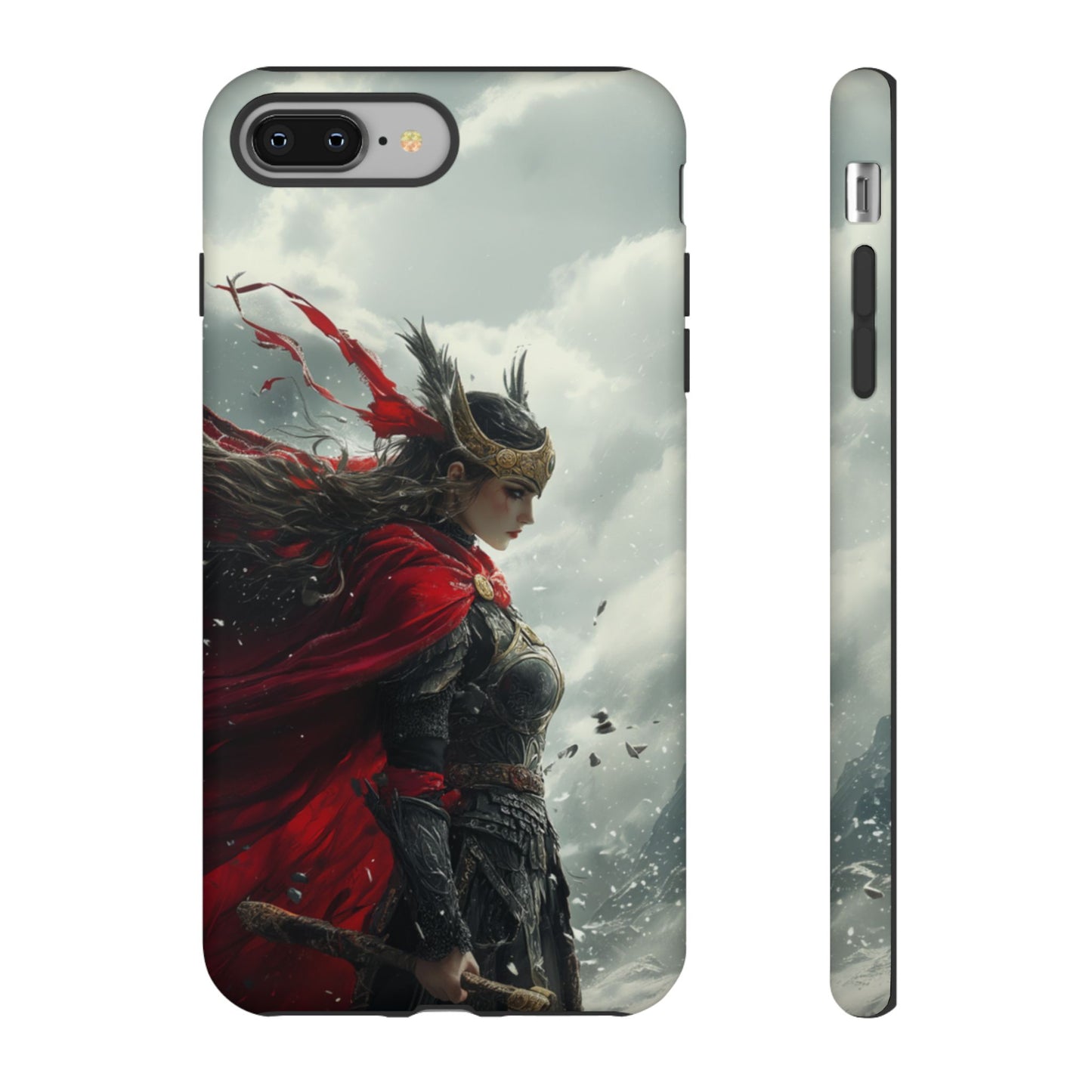 Freya Crimson Valkyrie - Tough iPhone Case